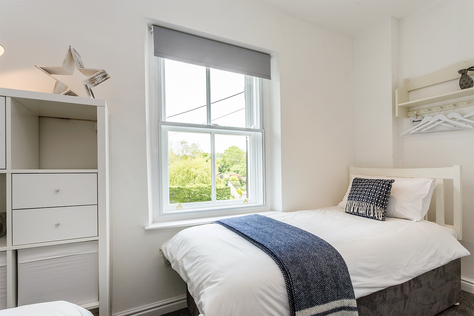 Bedroom 1 with twin 3ft beds