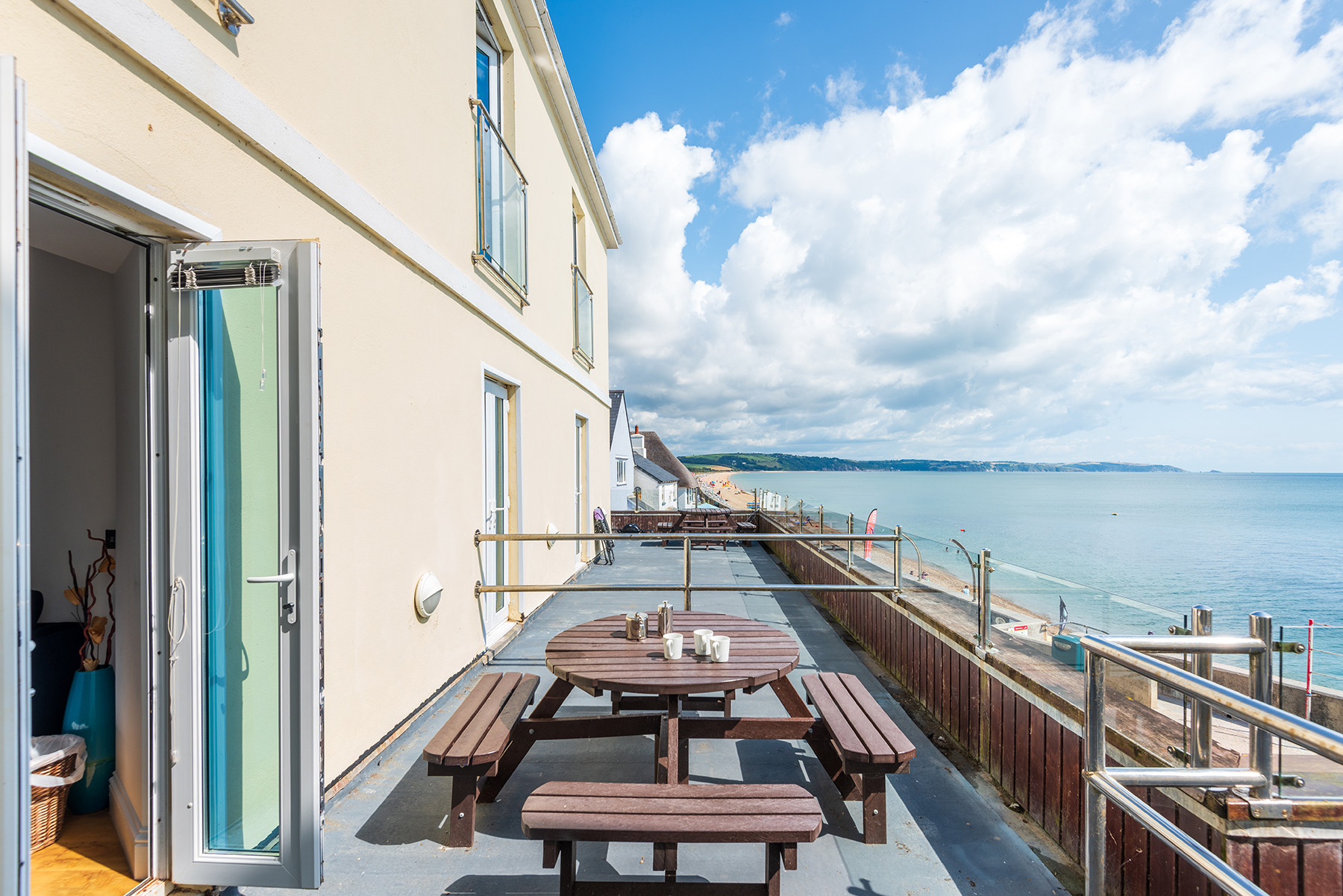 Stunning scenes from the balcony