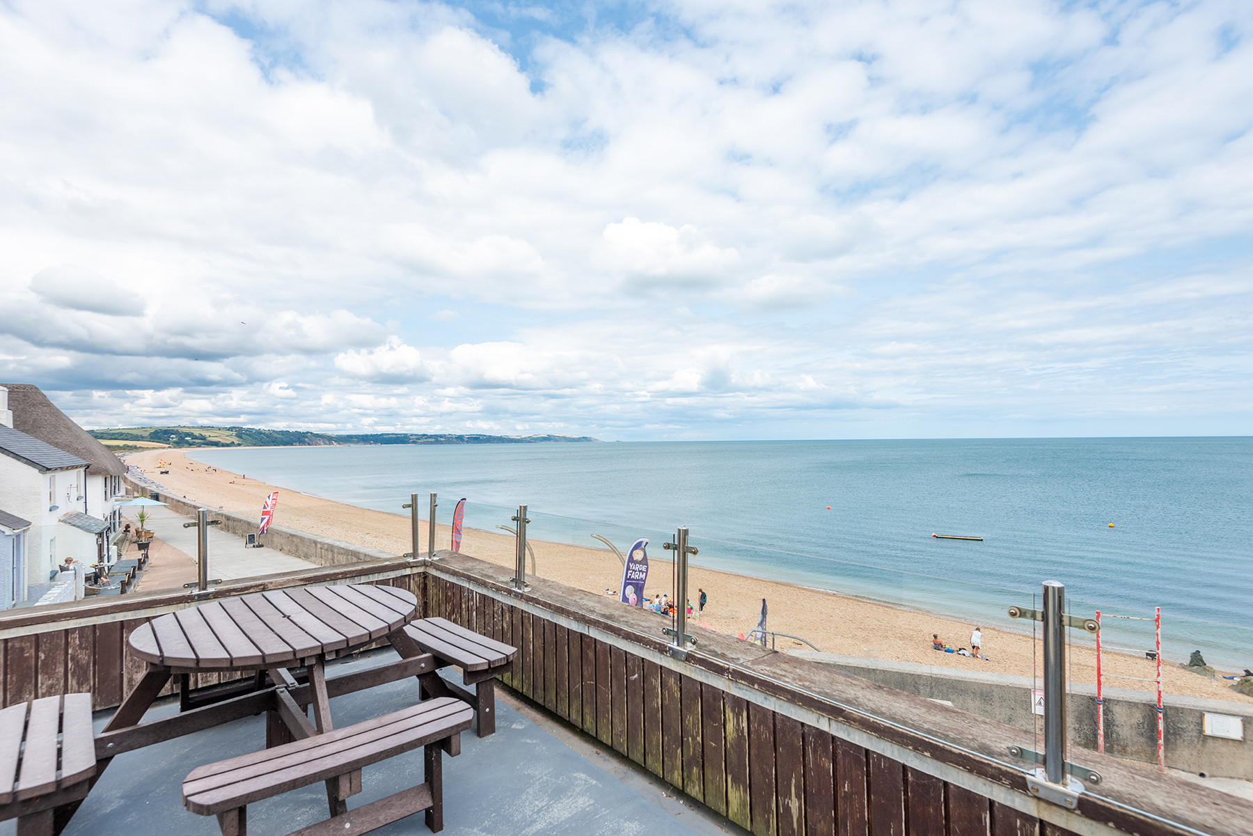 Stunning views across Start Bay to the mouth of the River Dart