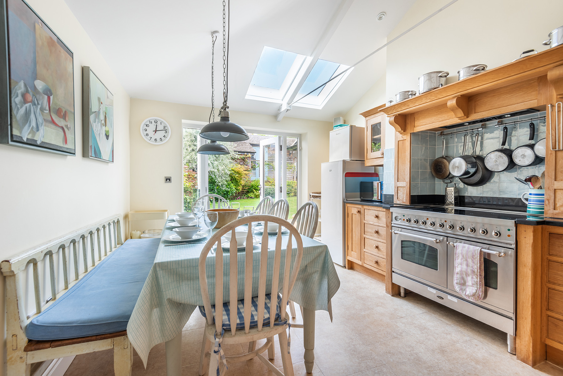 Open plan kitchen/diner