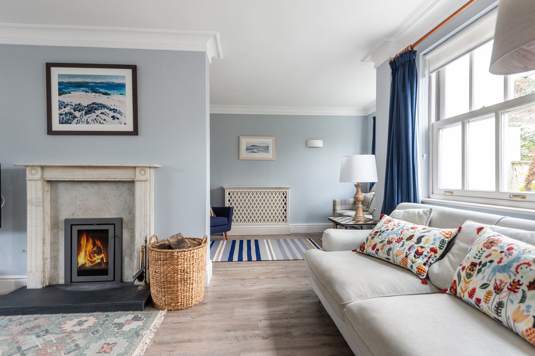 The gorgeous cosy sitting room