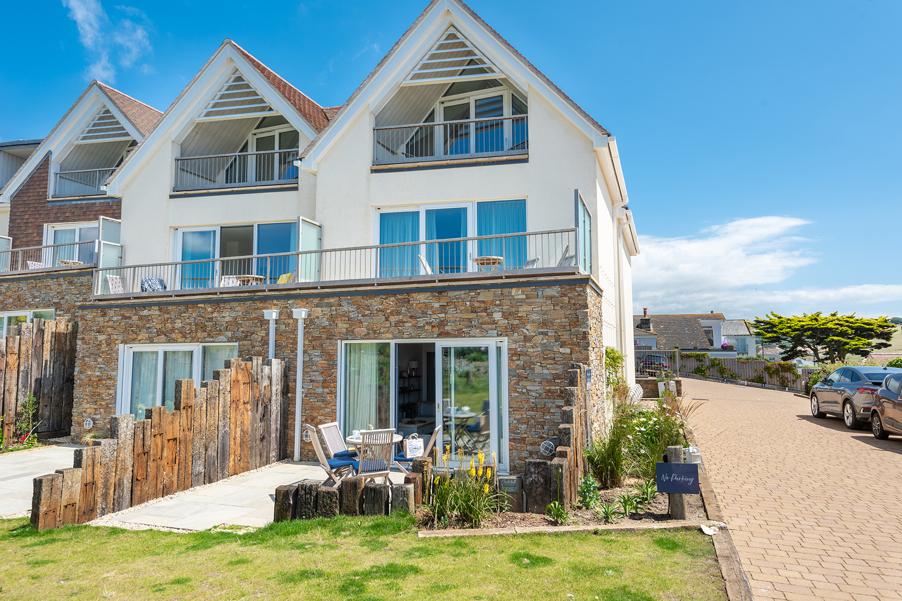 The beautiful Lanterns development.