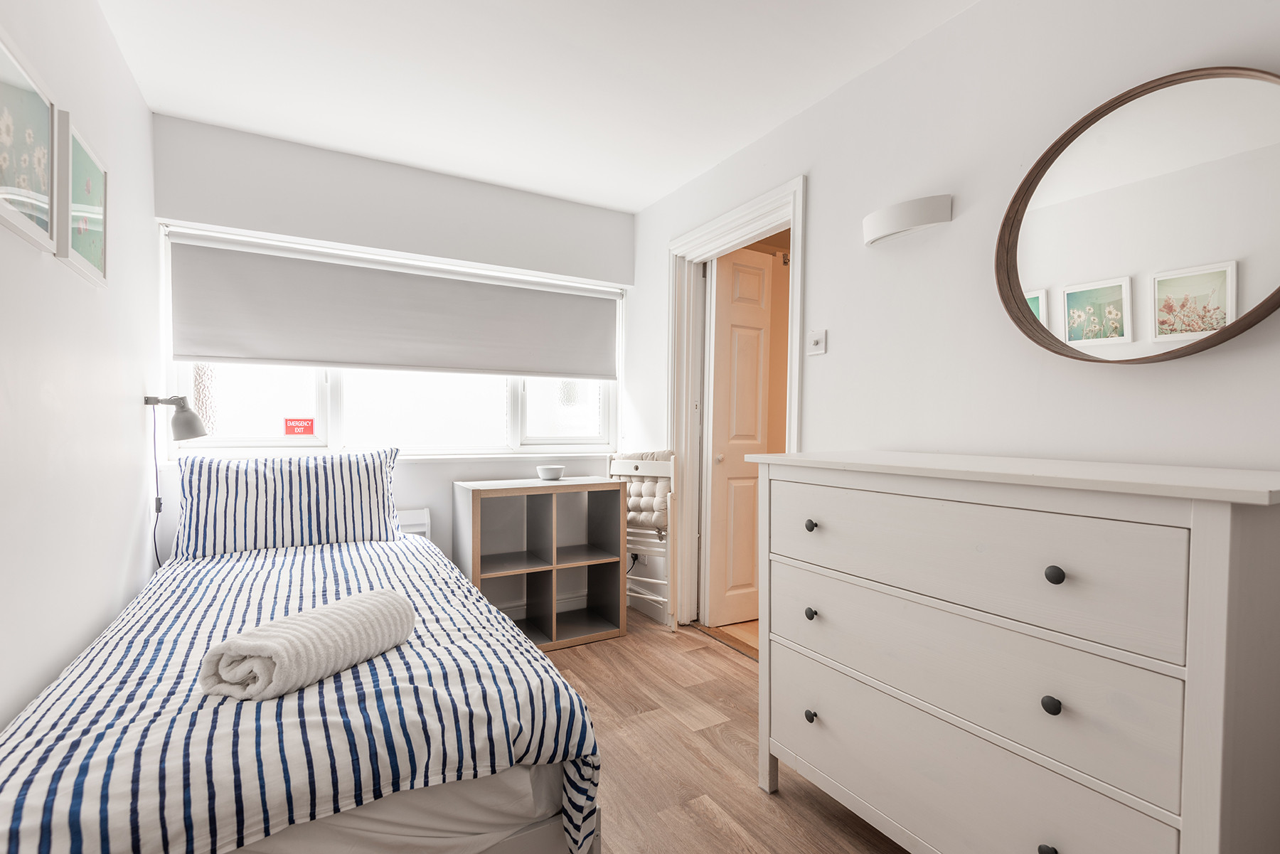 Another view of bedroom 2. 