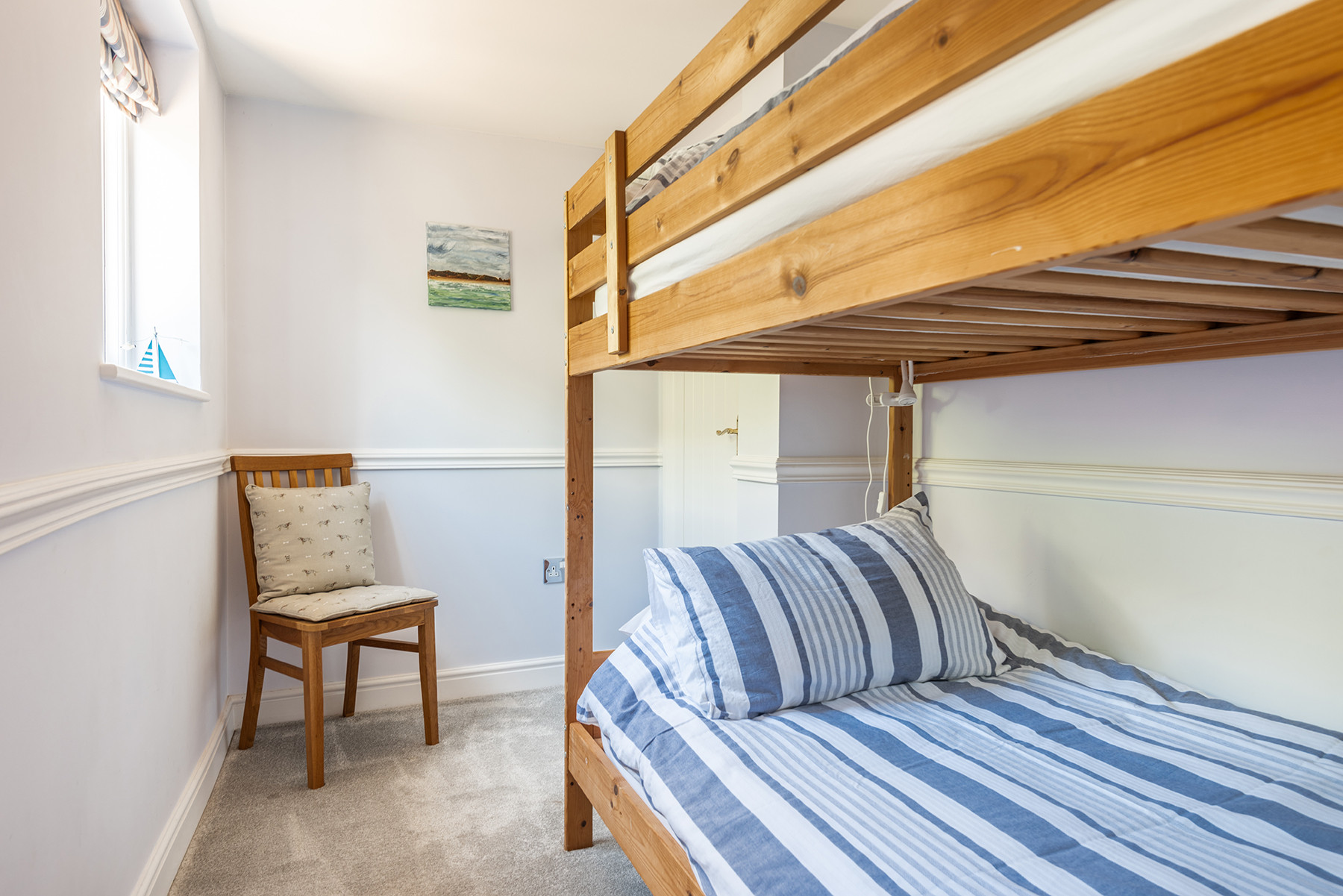 Another view of bedroom three.