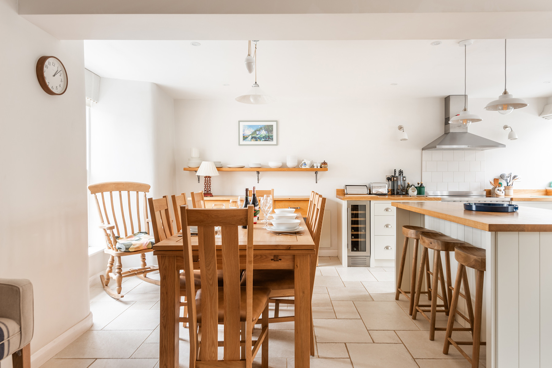 The kitchen diner