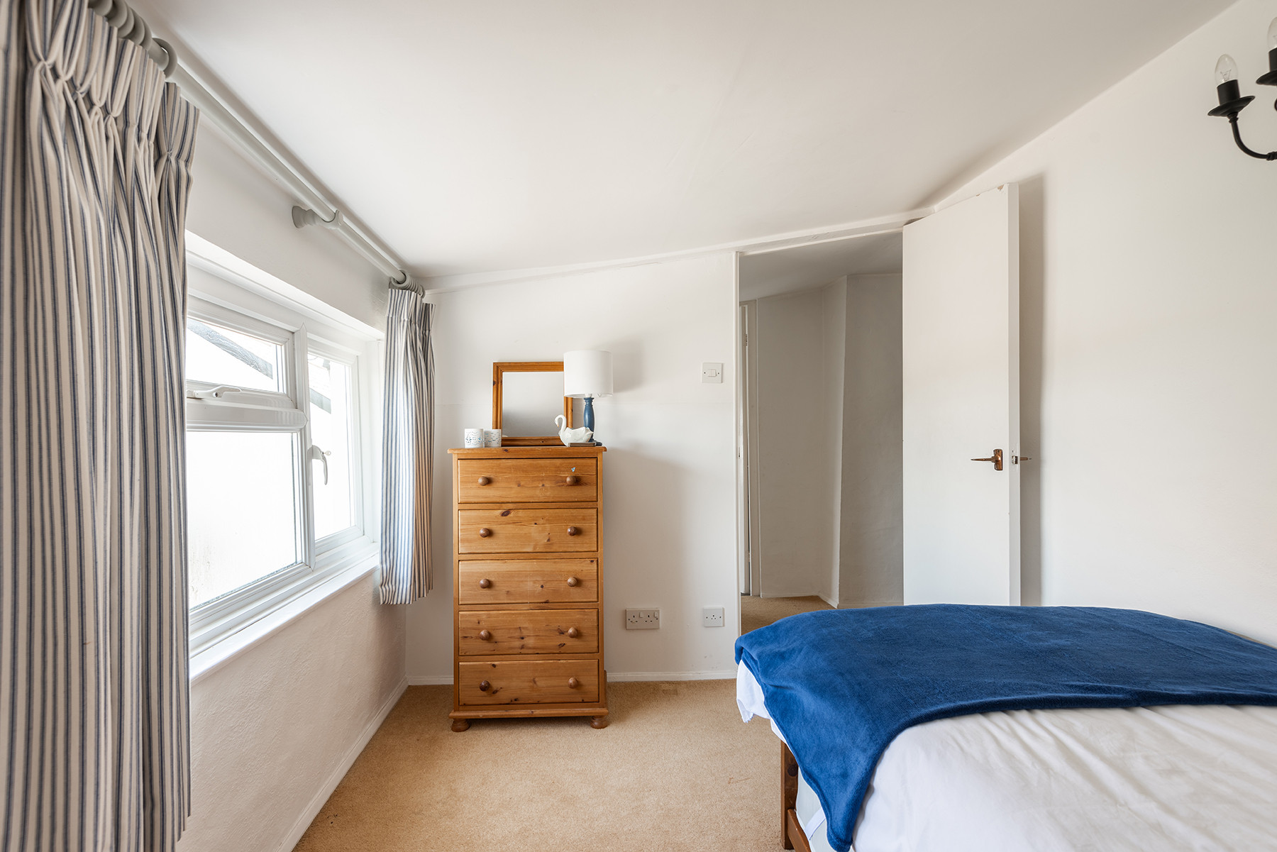 Bedroom 3, a single with trundle bed under
