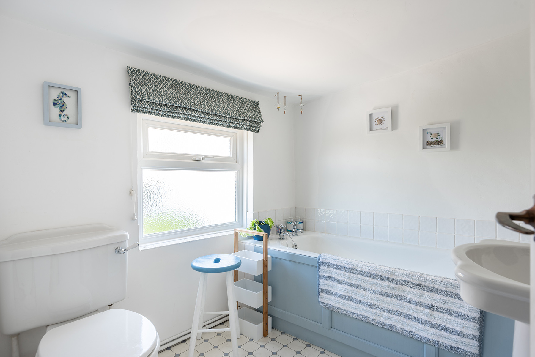 Another view of the bathroom on the first floor
