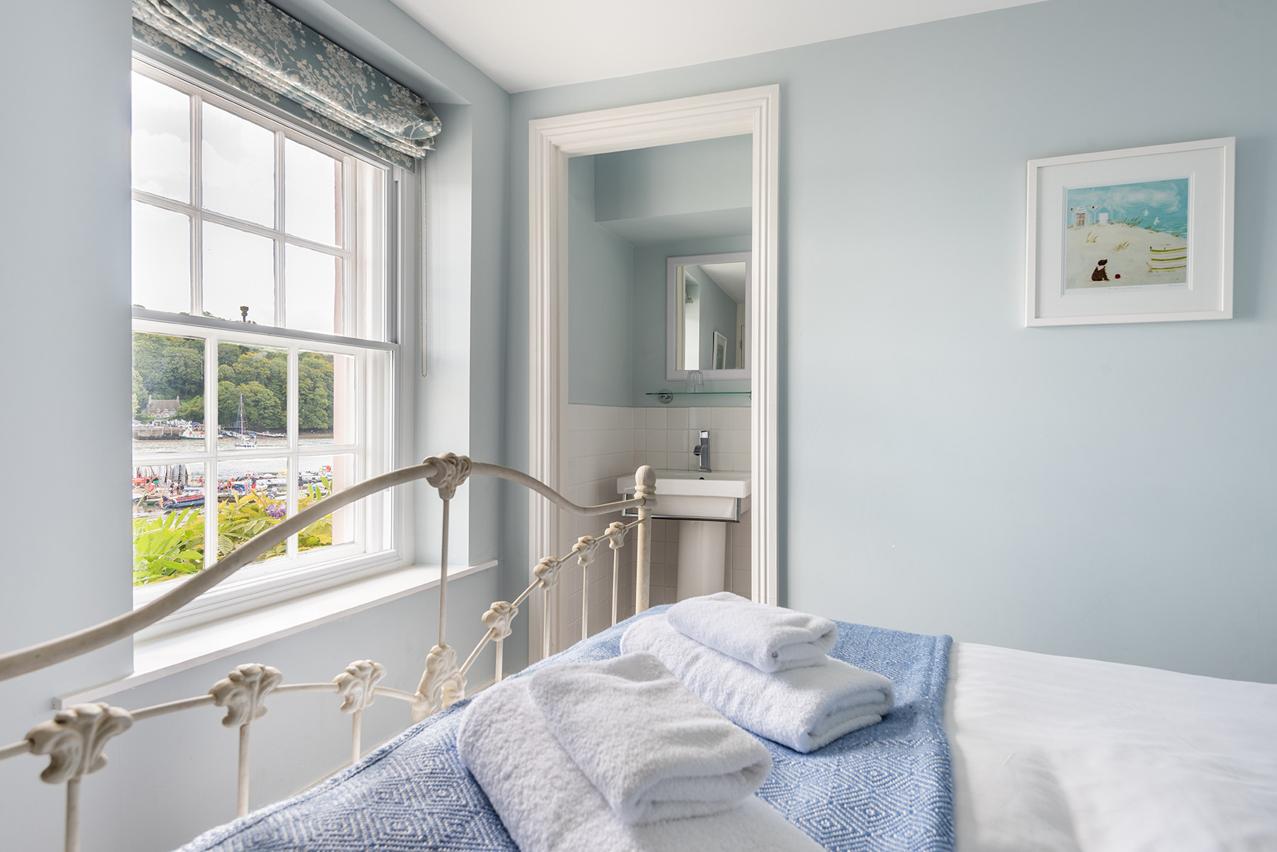 Views of the River Dart from Bedroom 1