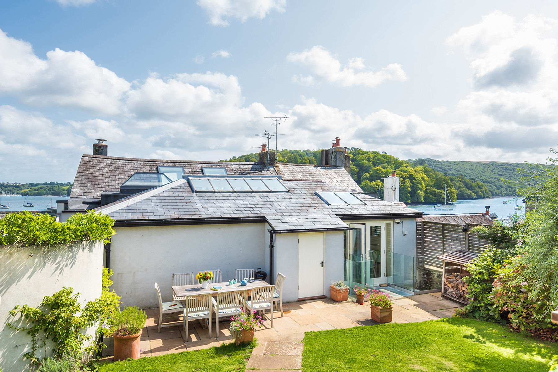 Views from the studio terrace