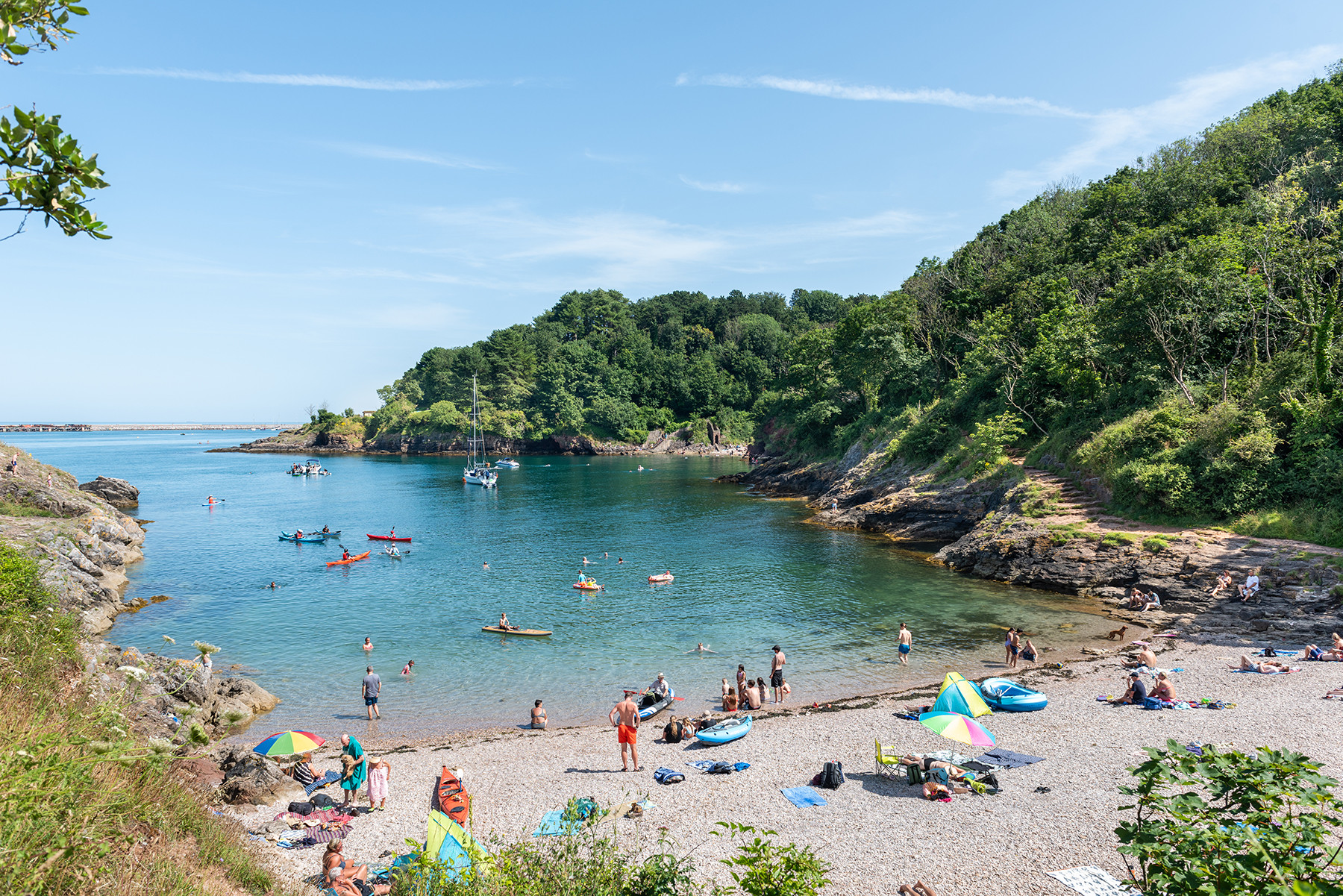 Lovely local Churston Cove