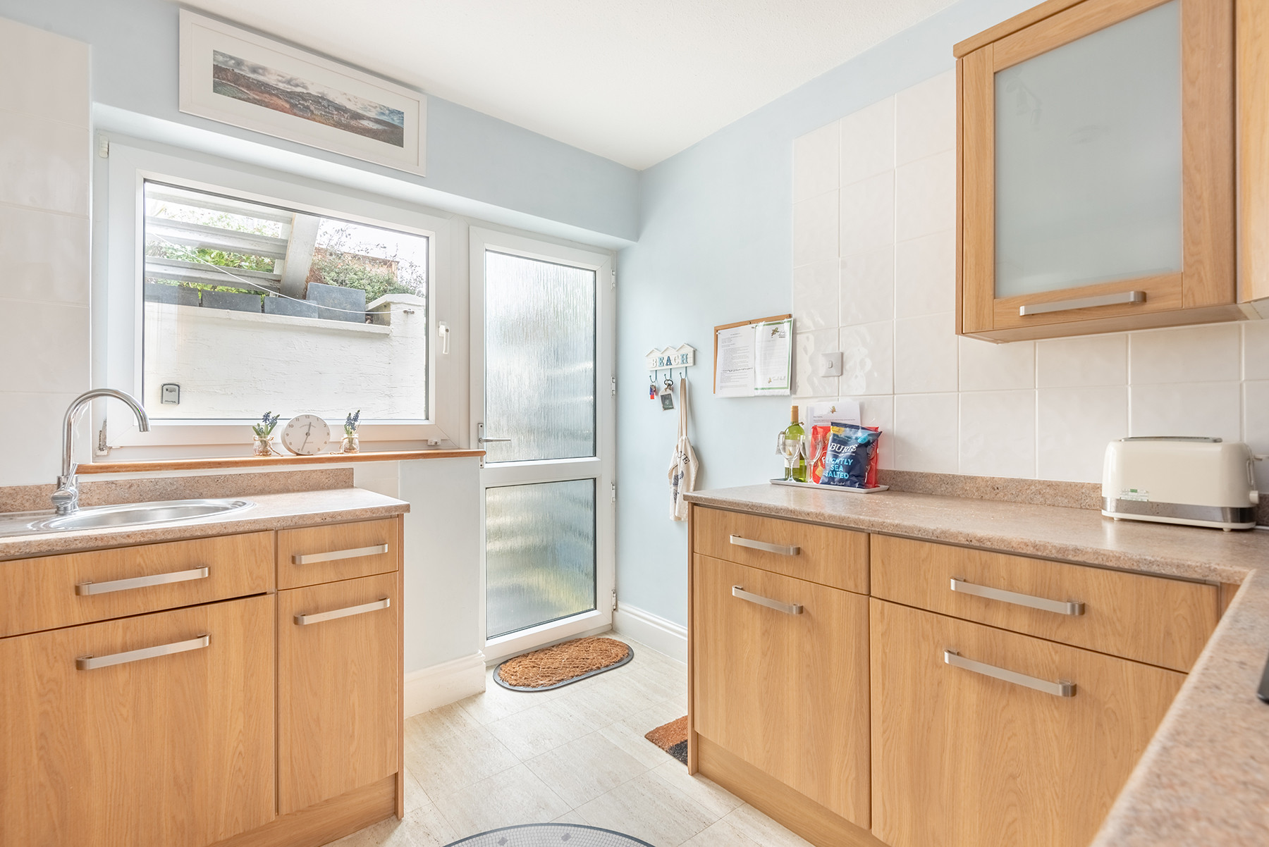 Well equipped kitchen.