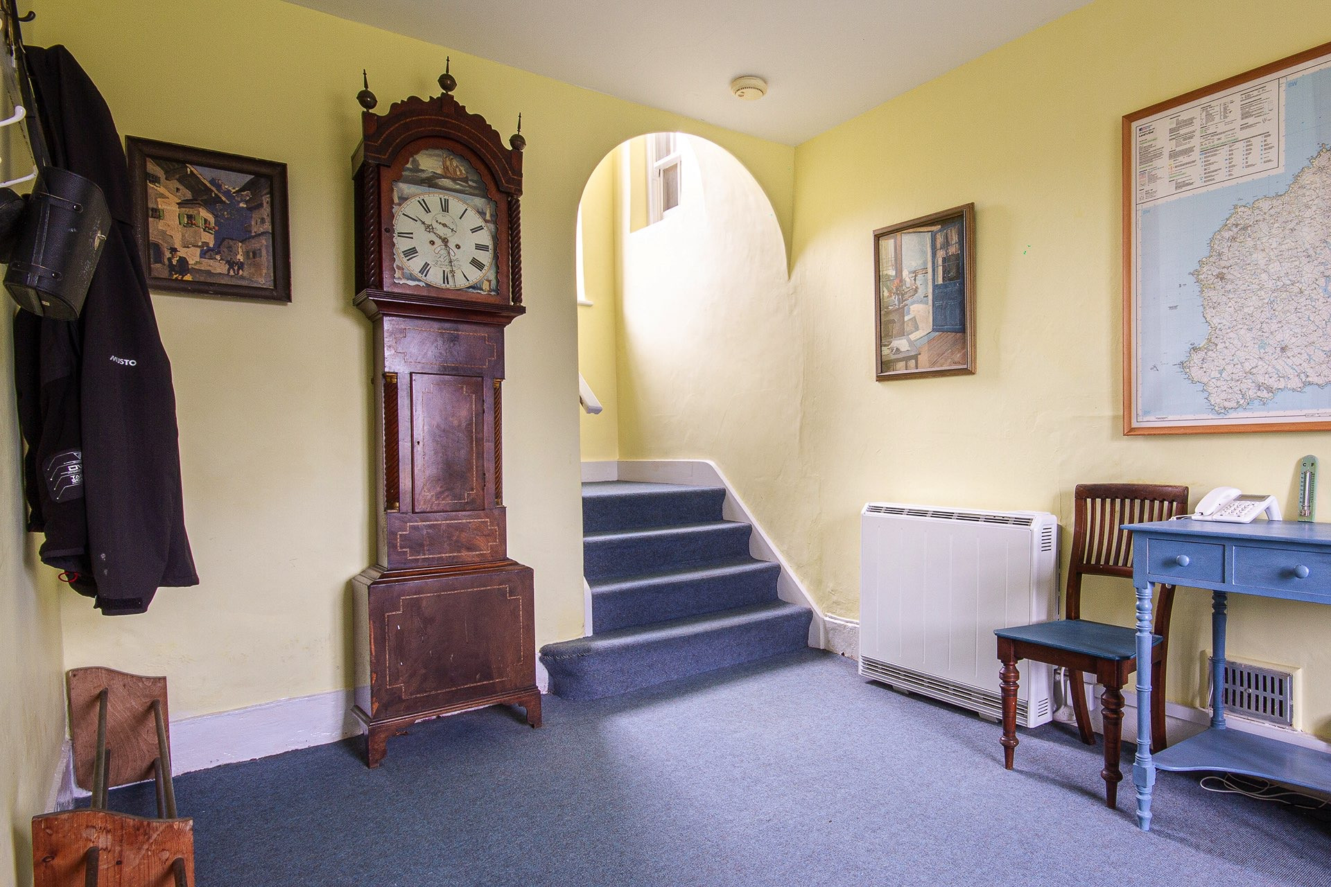 Spacious hallway