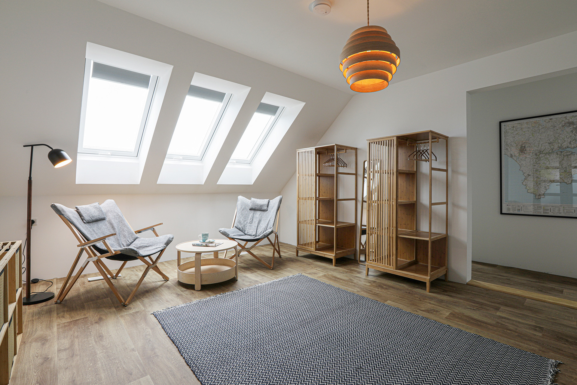 Seating in master bedroom