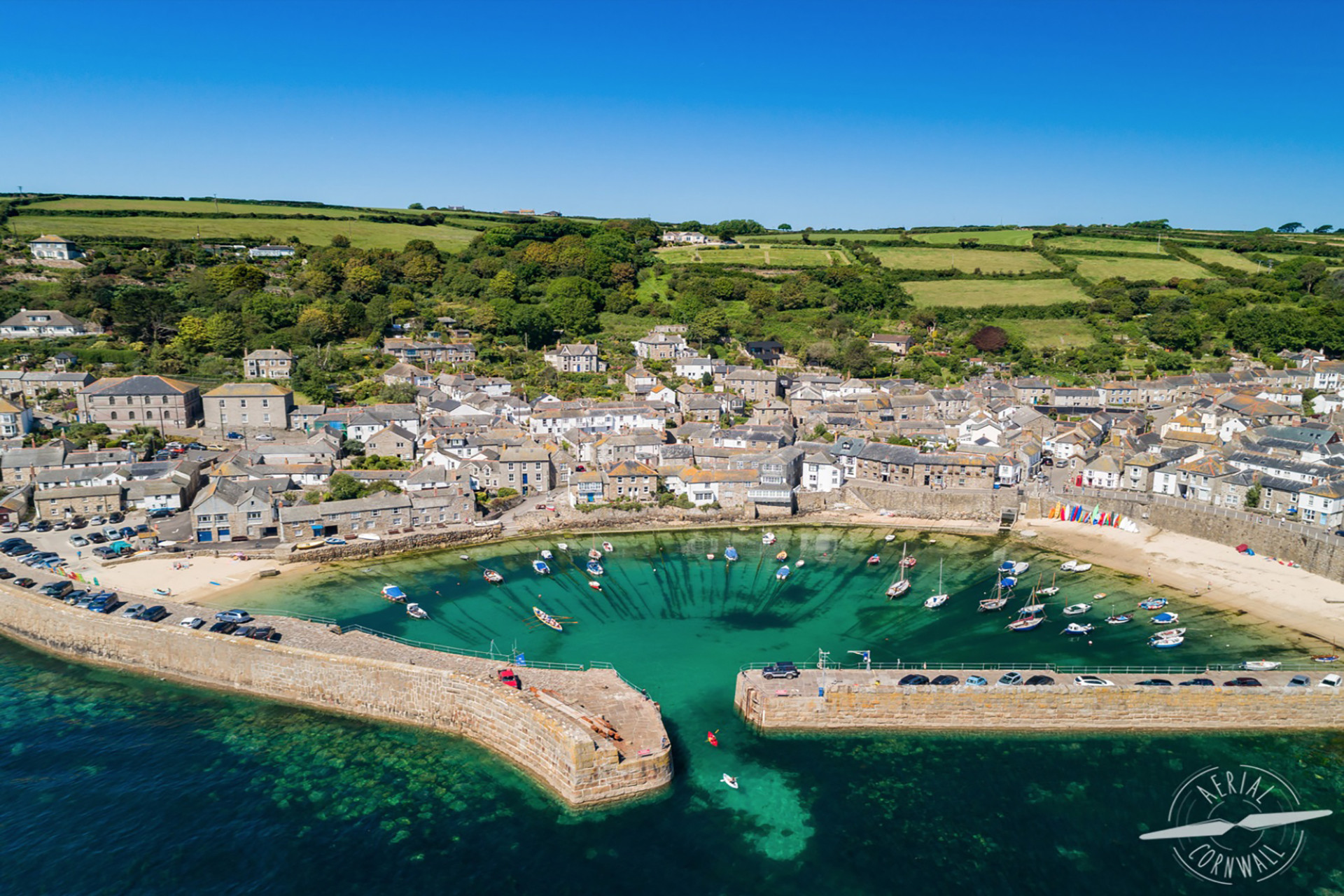 Mousehole - courtesy of Aerial Cornwall