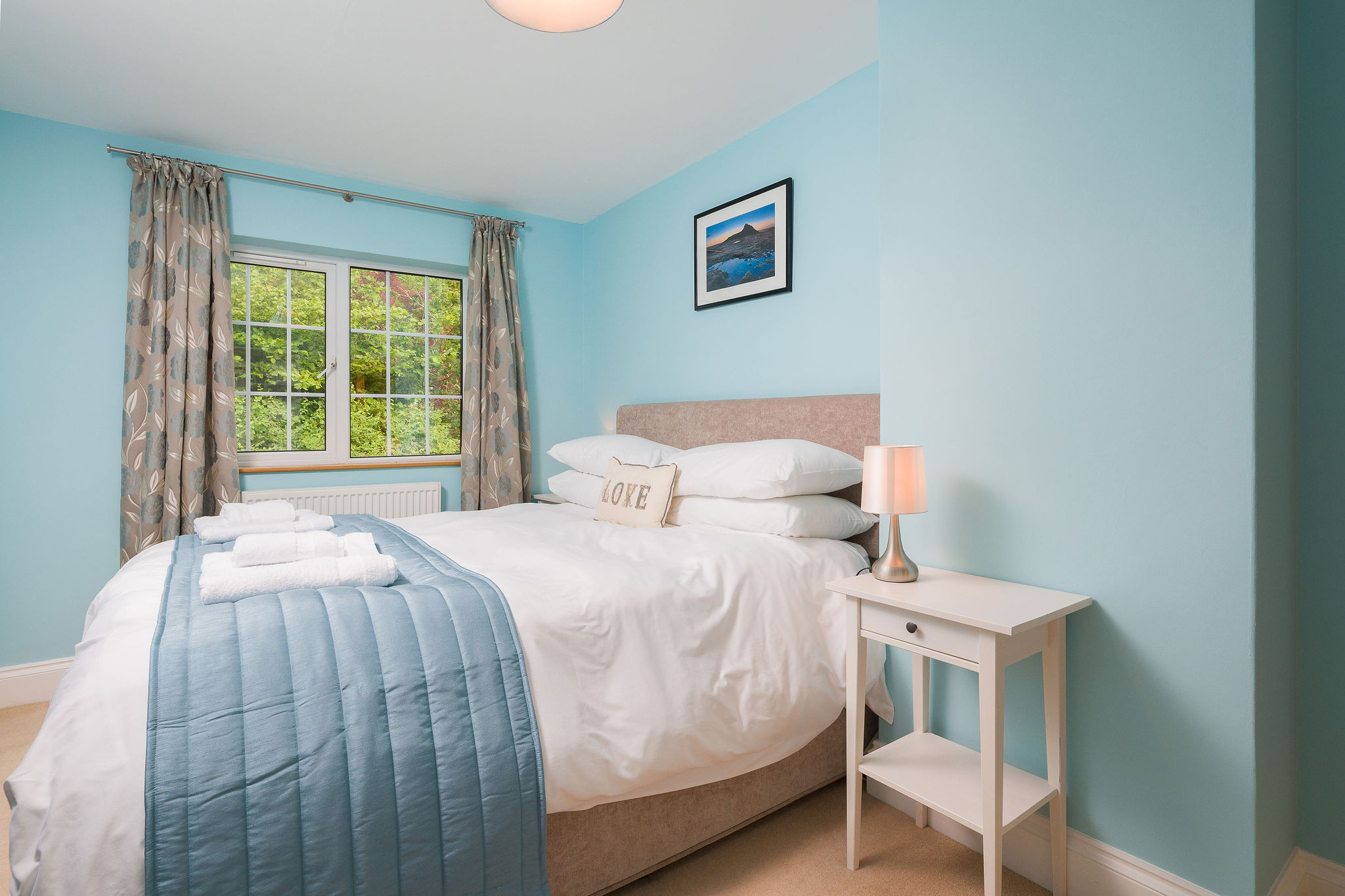 Bedroom 3 - double bedroom with adjacent bathroom