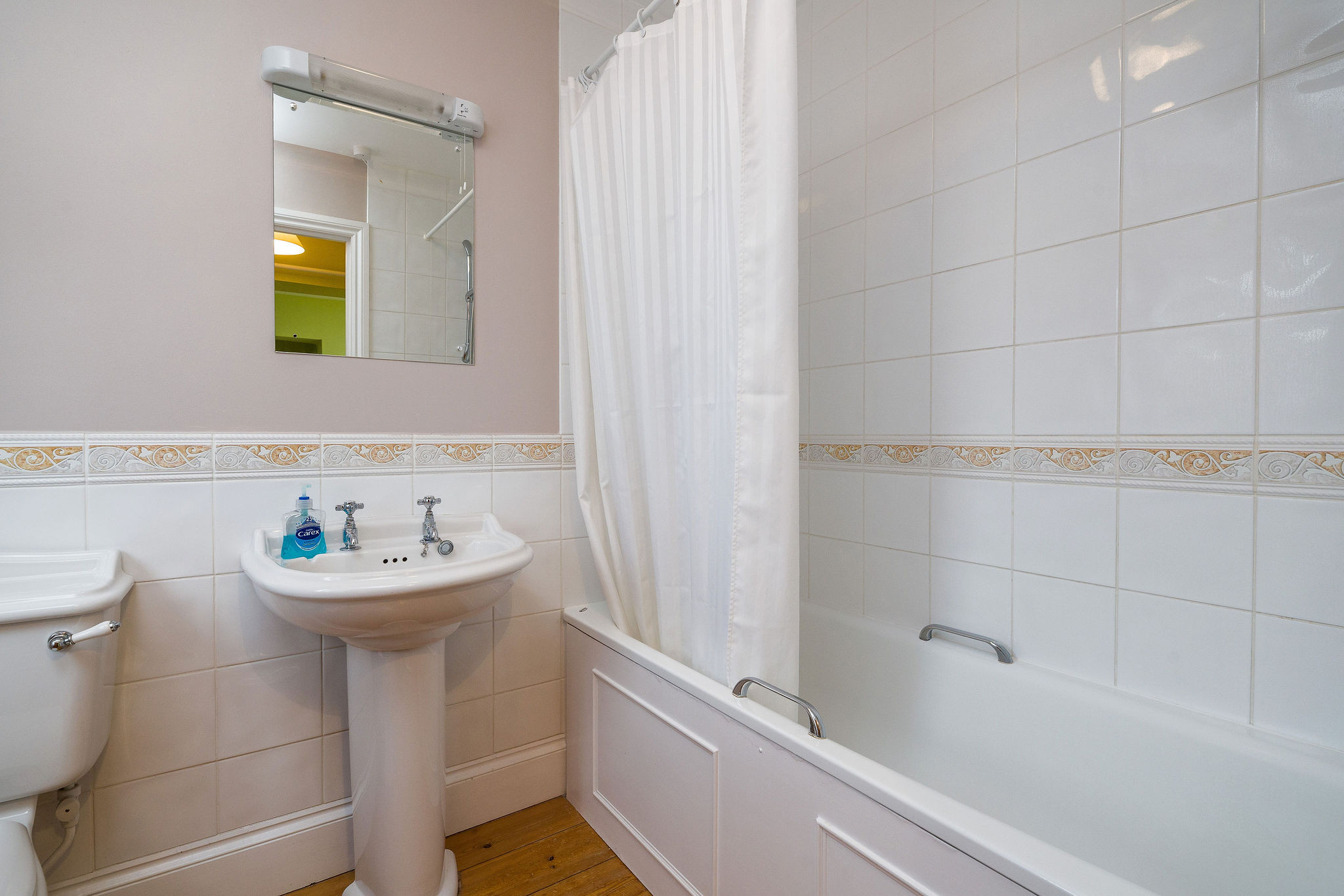 Bathroom adjacent to bedroom 3