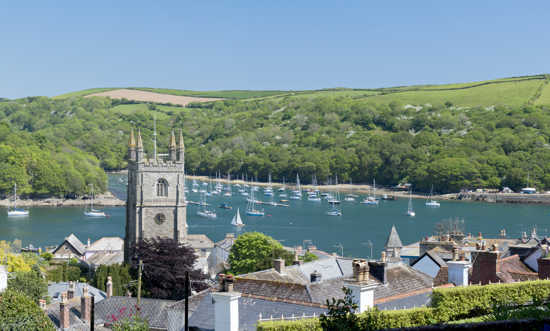 The beautiful town of Fowey