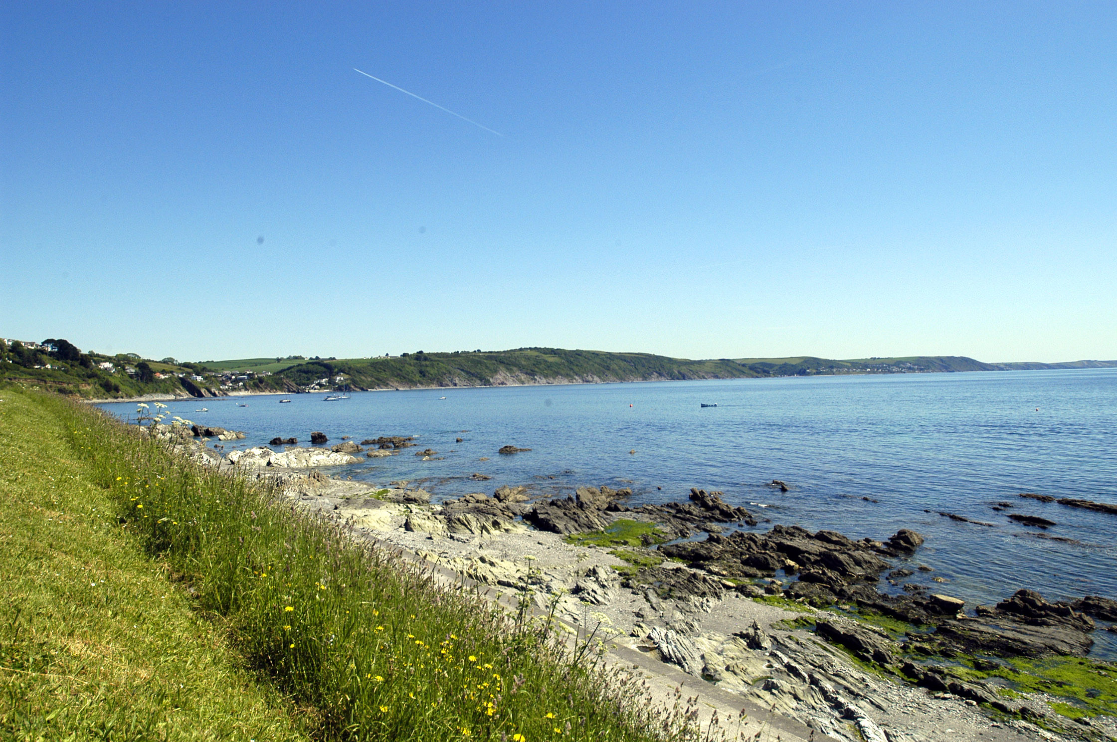 The coast walk at nearby Hannafore