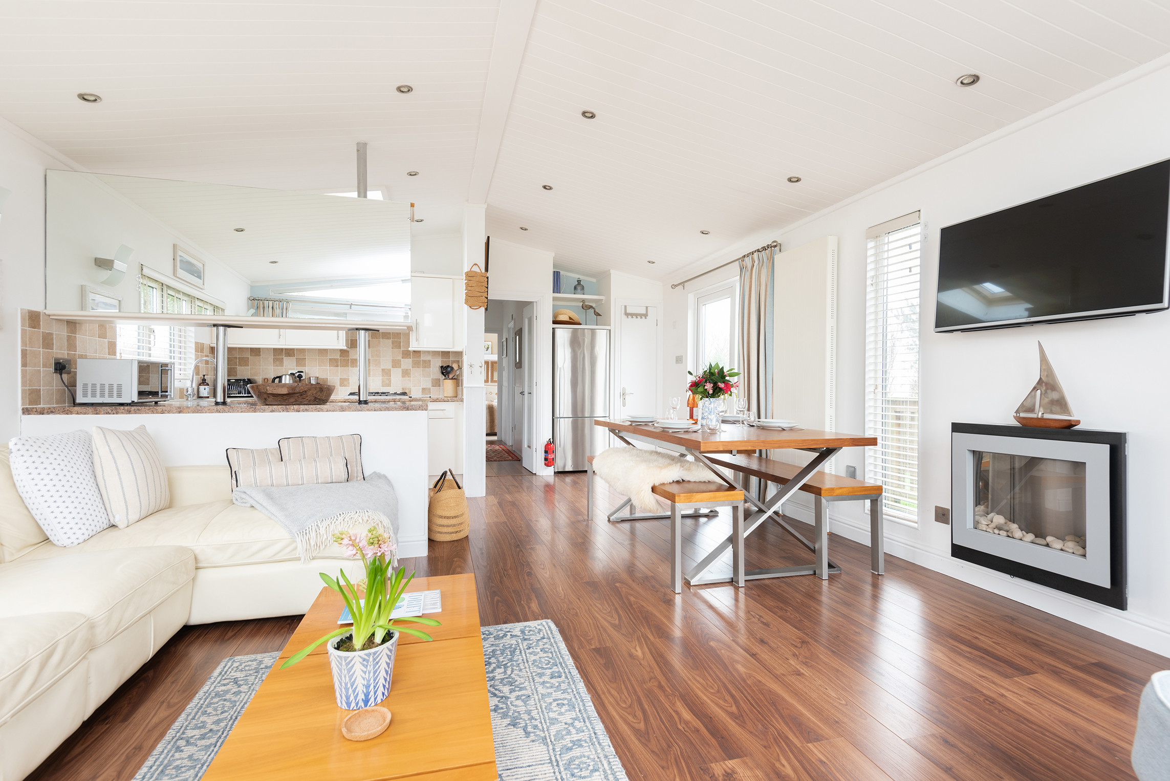 Another view of the open plan living space.