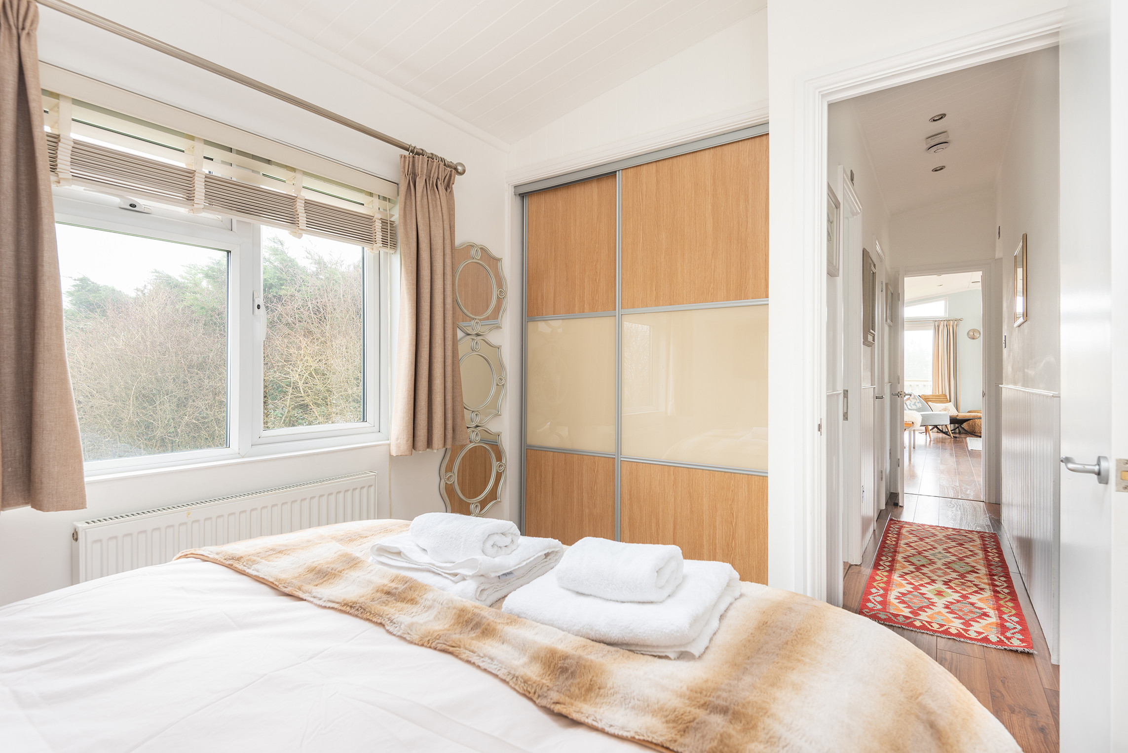 Another view of the Master bedroom leading out to the hall.