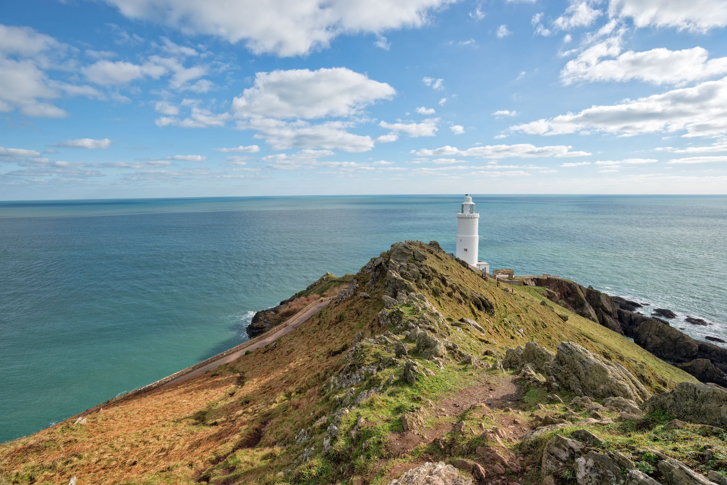 Stunning Start Point on the South West Coast Path  a short drive away