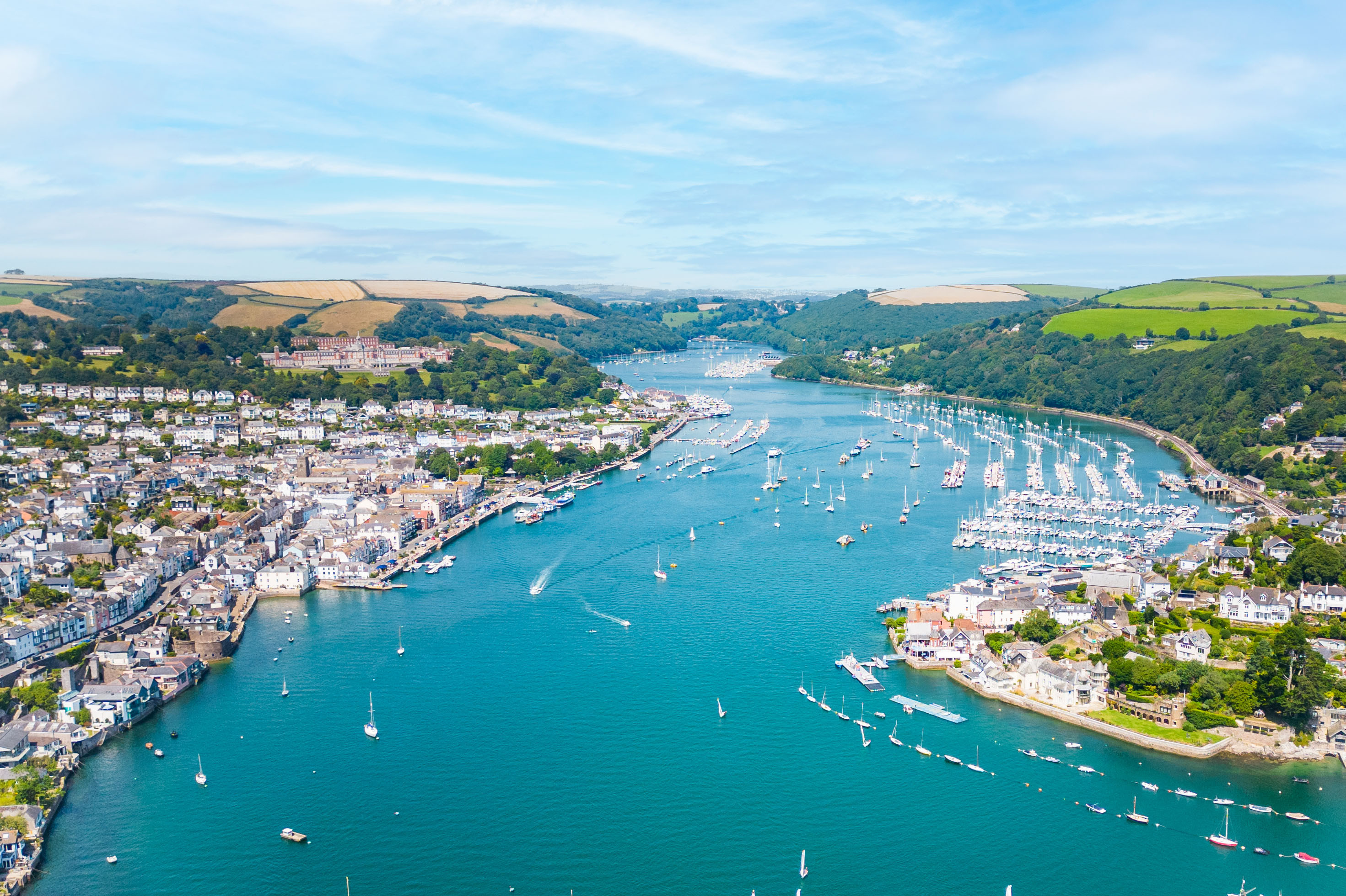 Dartmouth and Kingswear on the River Dart