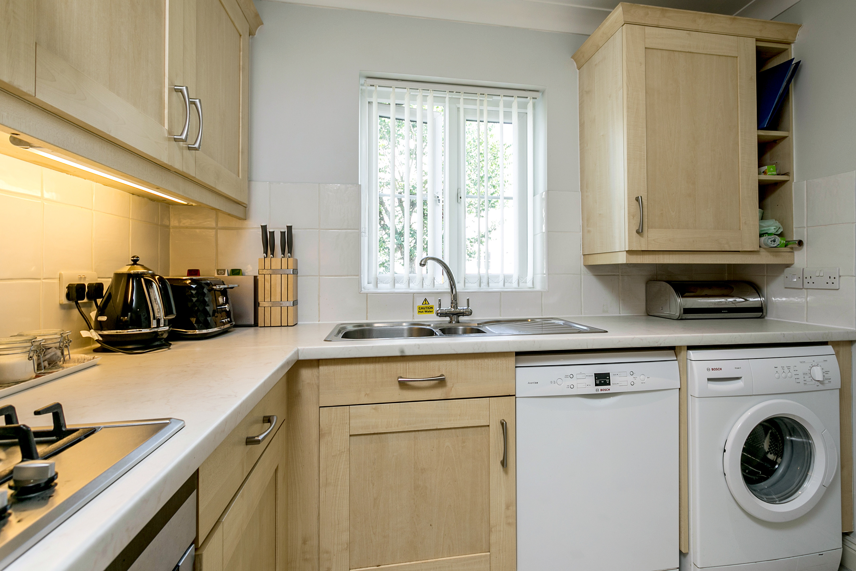 Well equipped kitchen