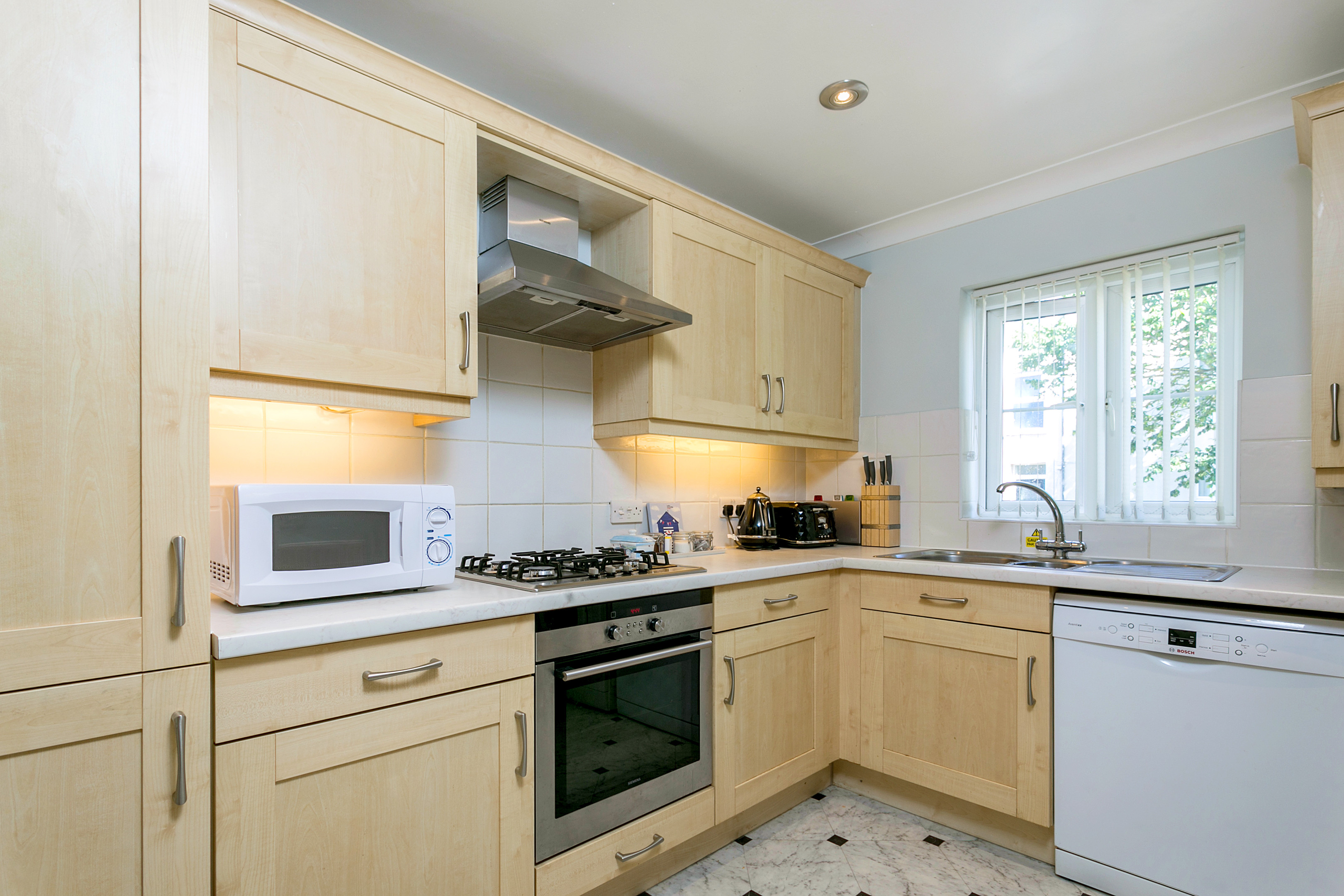 Well equipped kitchen