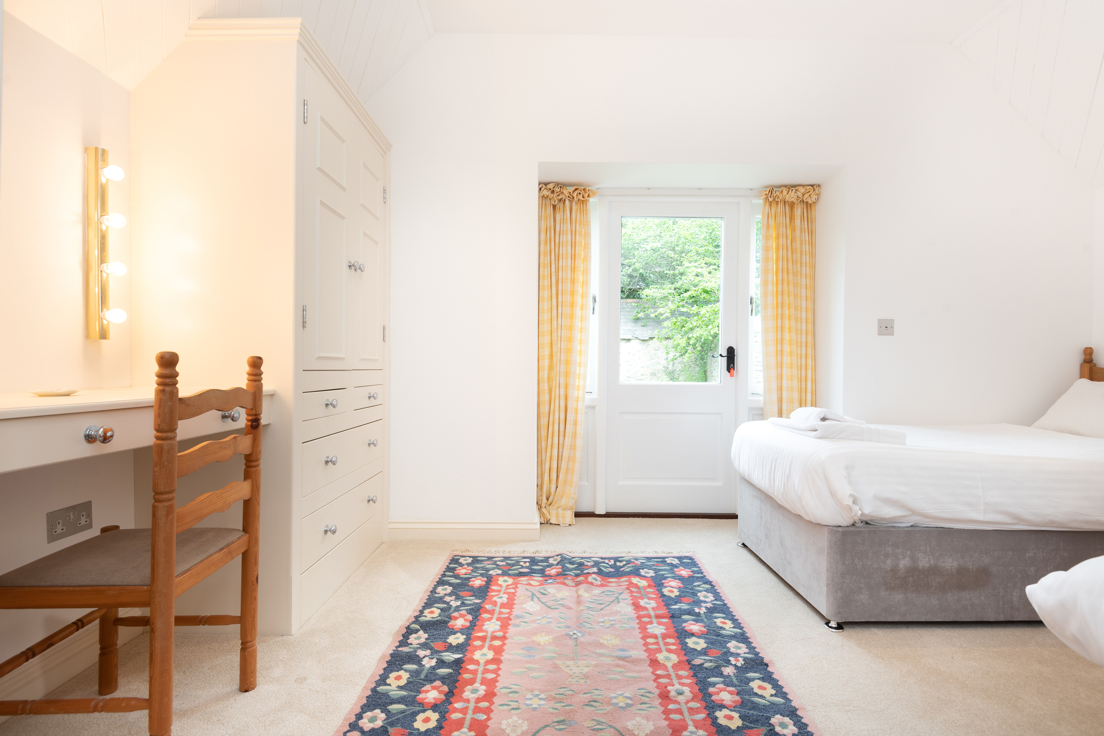 Upstairs at Goodshelter can still be accessed from 'ground level' from the other side of the barn.