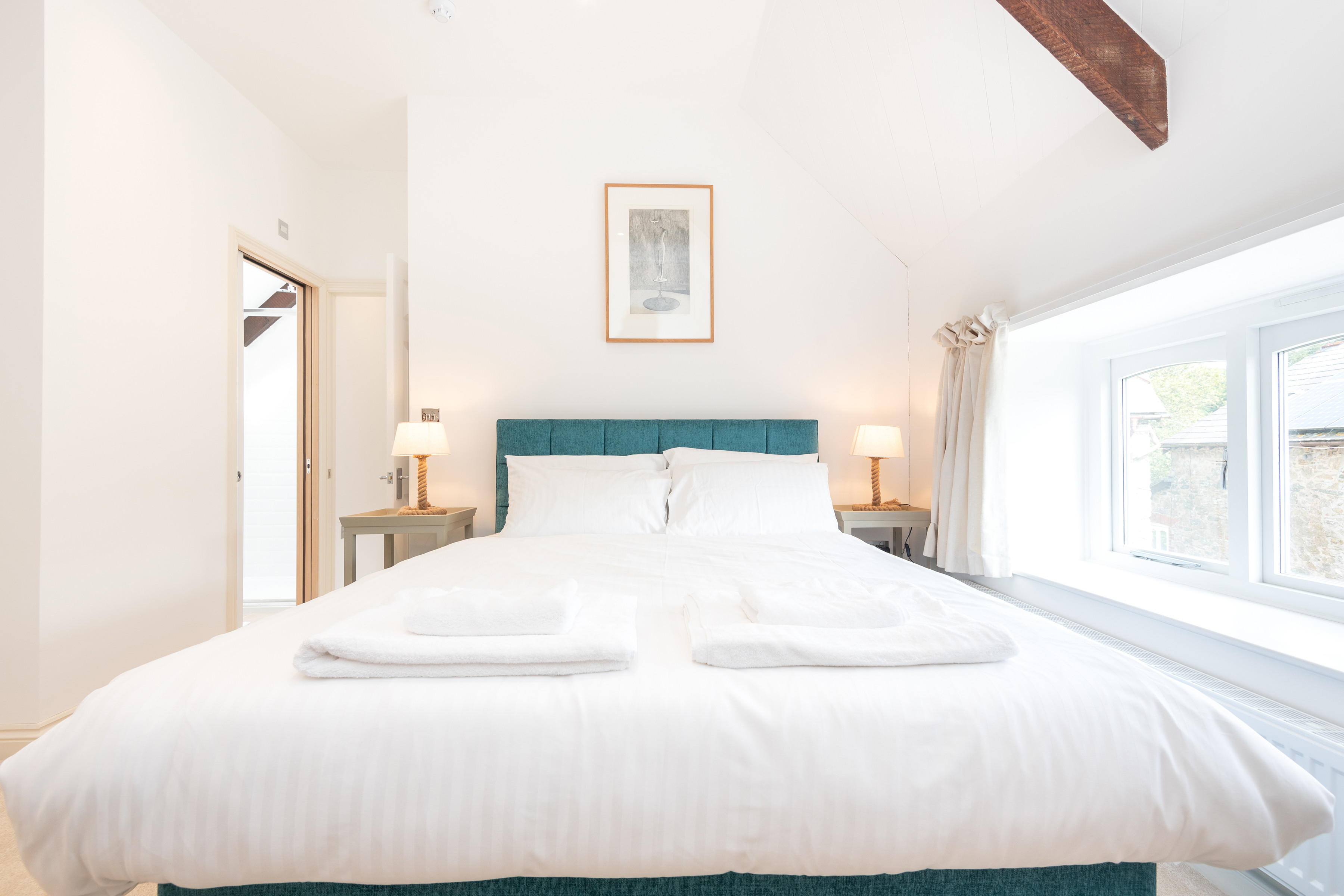 The new master bedroom