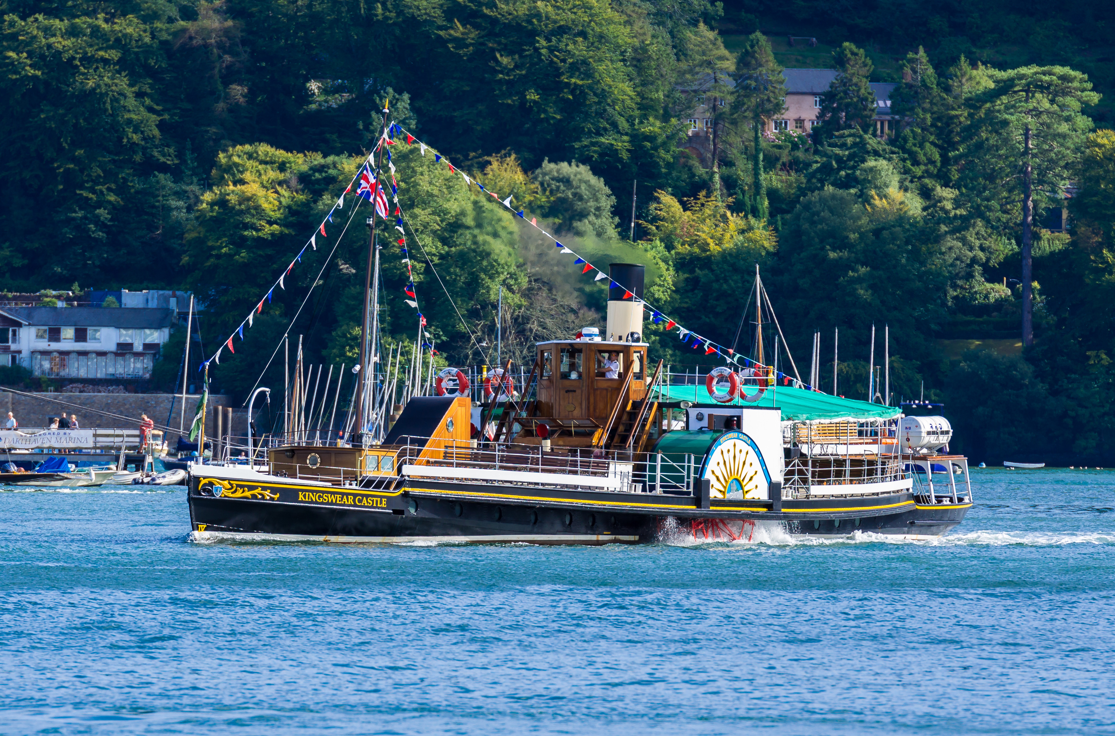 Dartmouth paddle steamer 