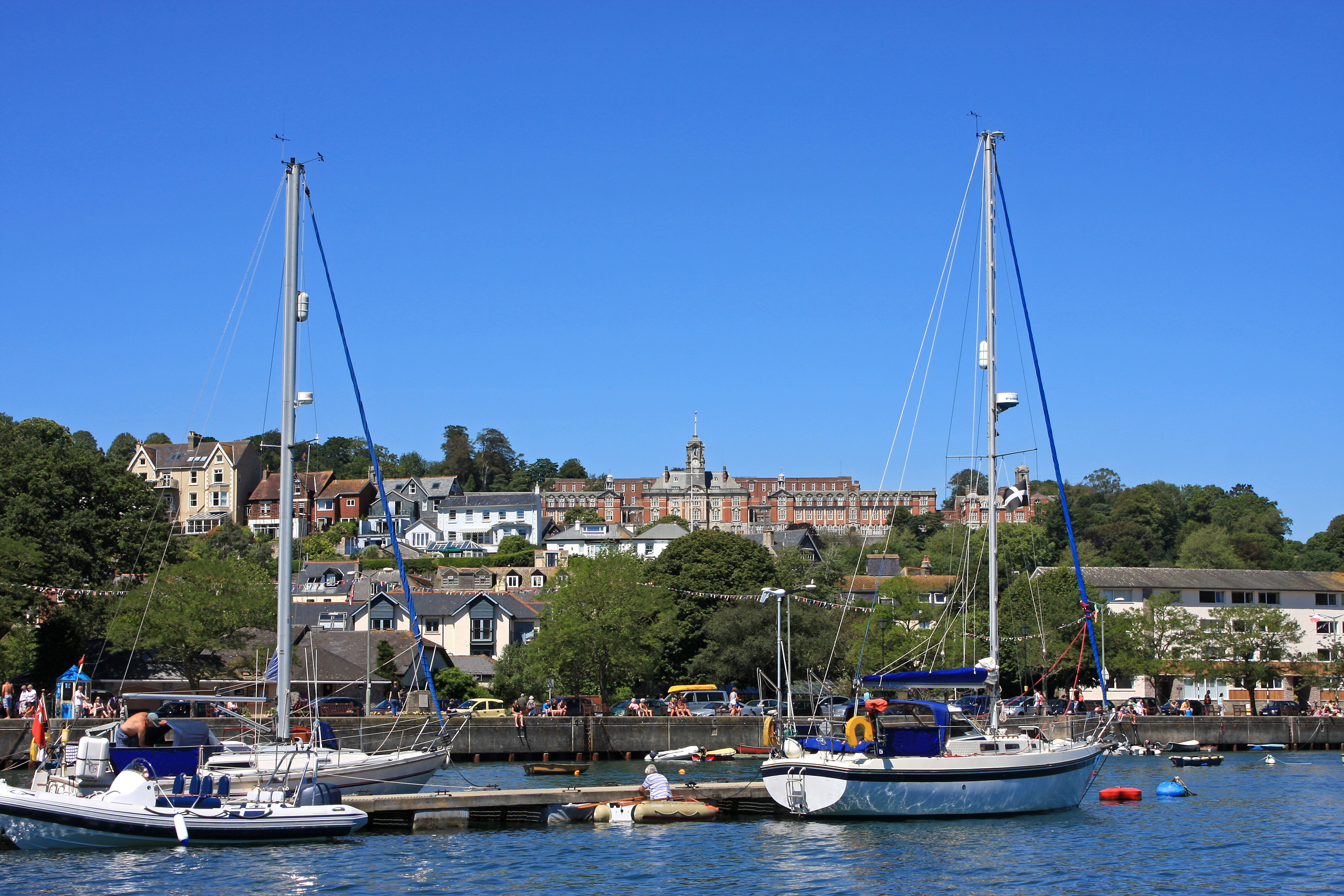 Beautiful Dartmouth town