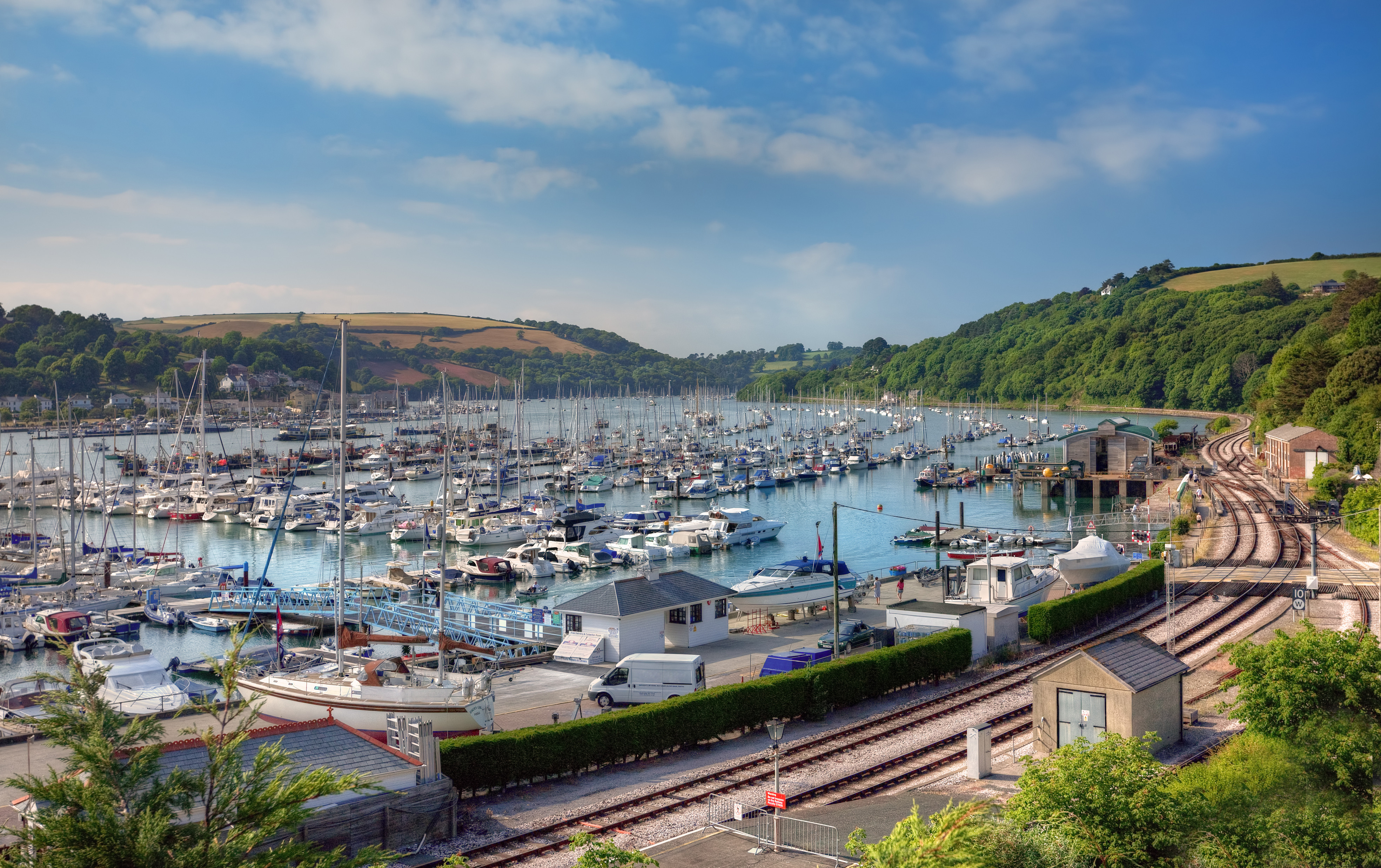 Kingswear Steam Railway and Marina