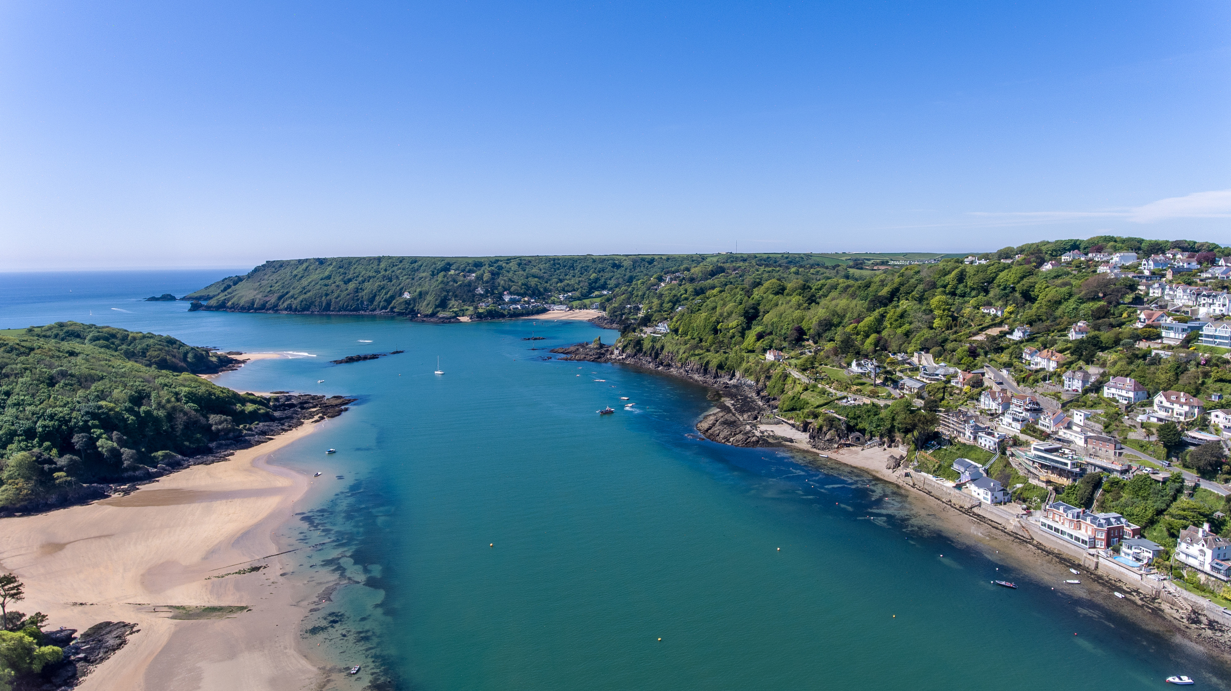 The beautiful Salcombe estuary