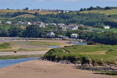 Nearby Bantham Beach 