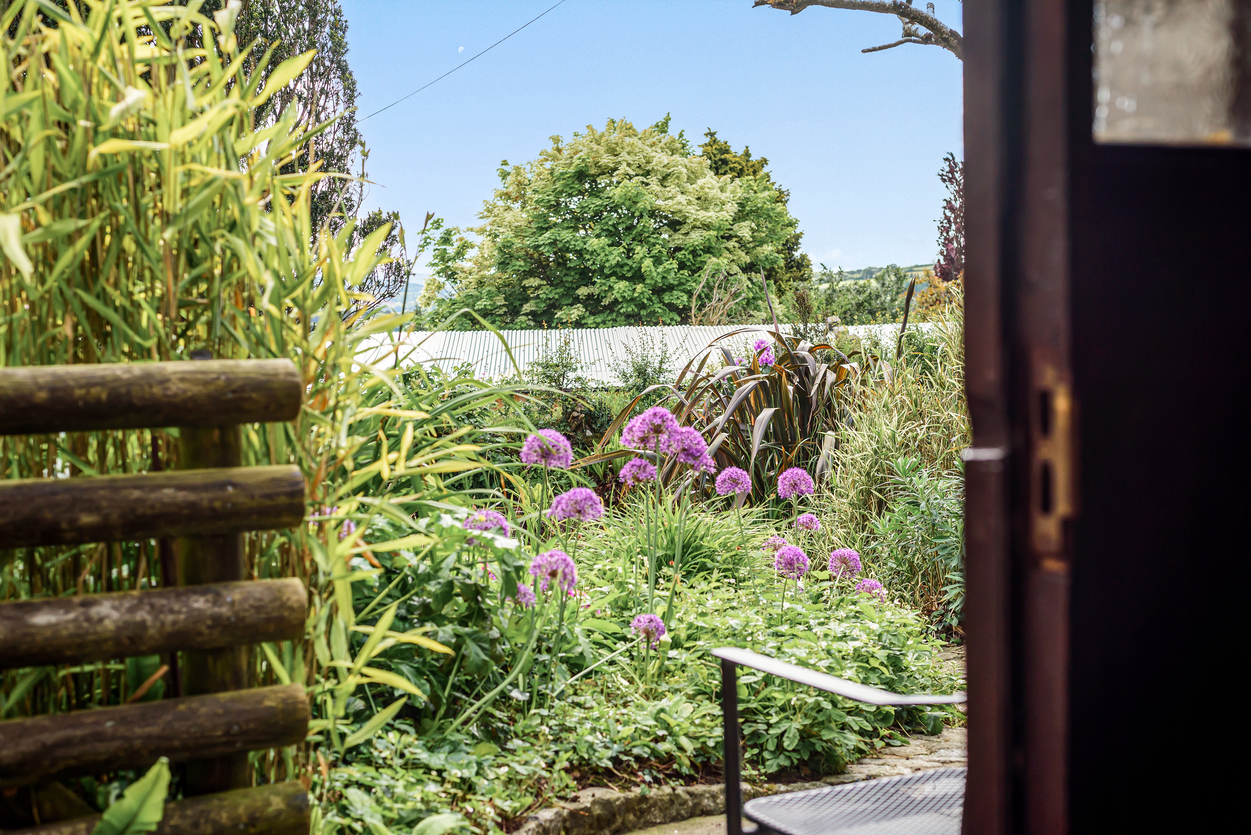 View from the front door