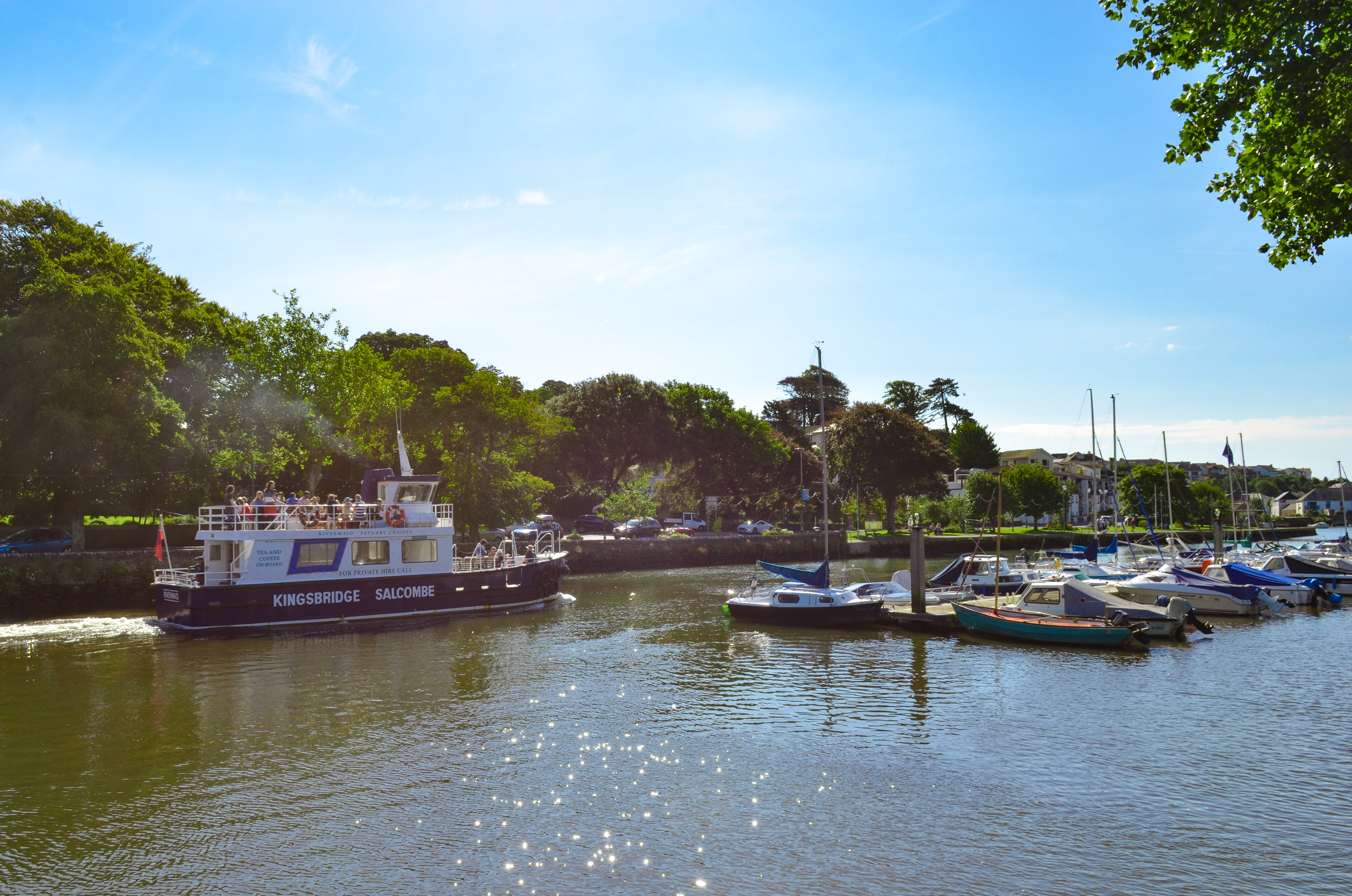 River cruise to Salcombe and back.