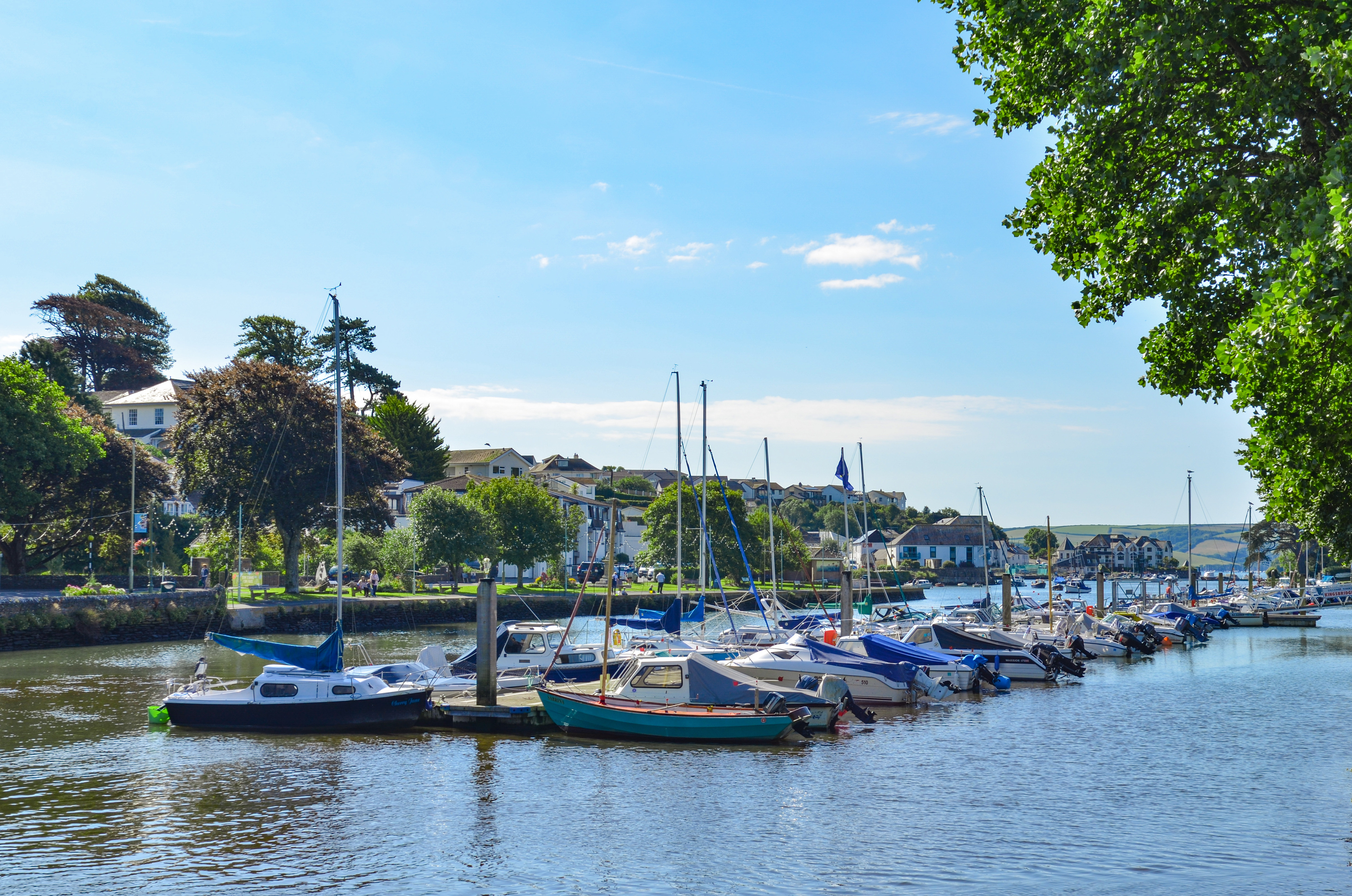 Nearby Kingsbridge town.