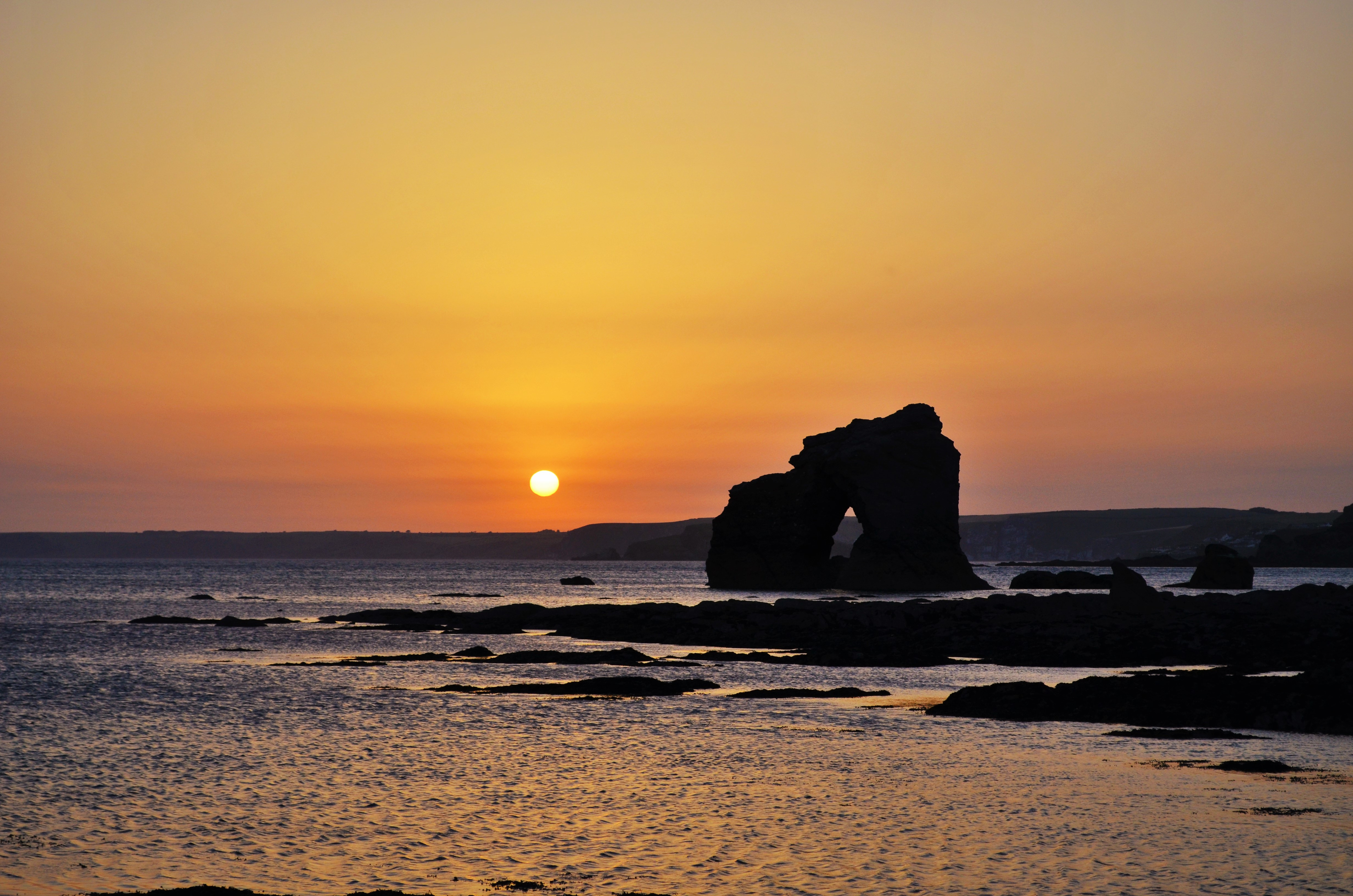 Sunset at South Milton