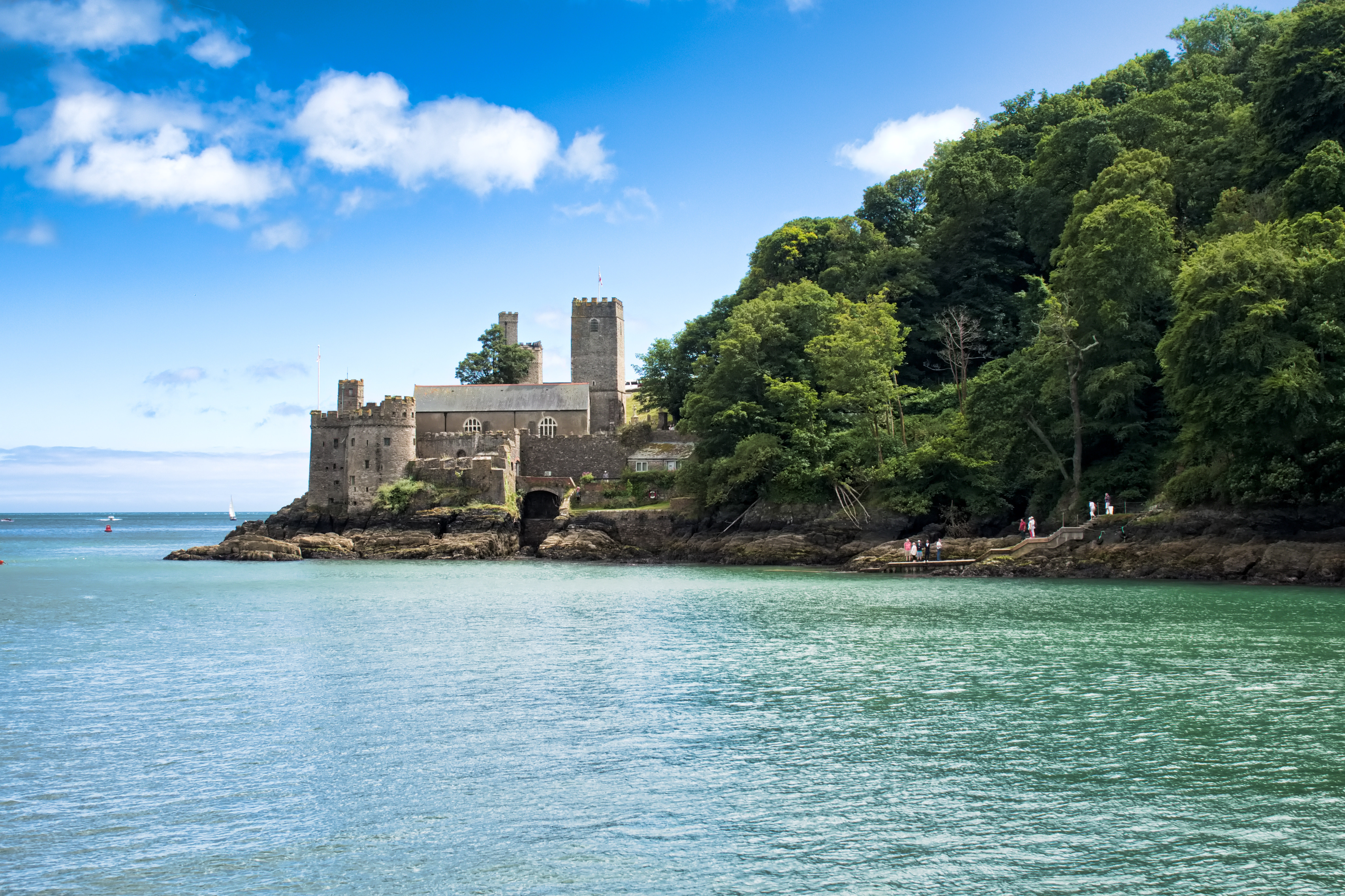 Dartmouth Castle from the river