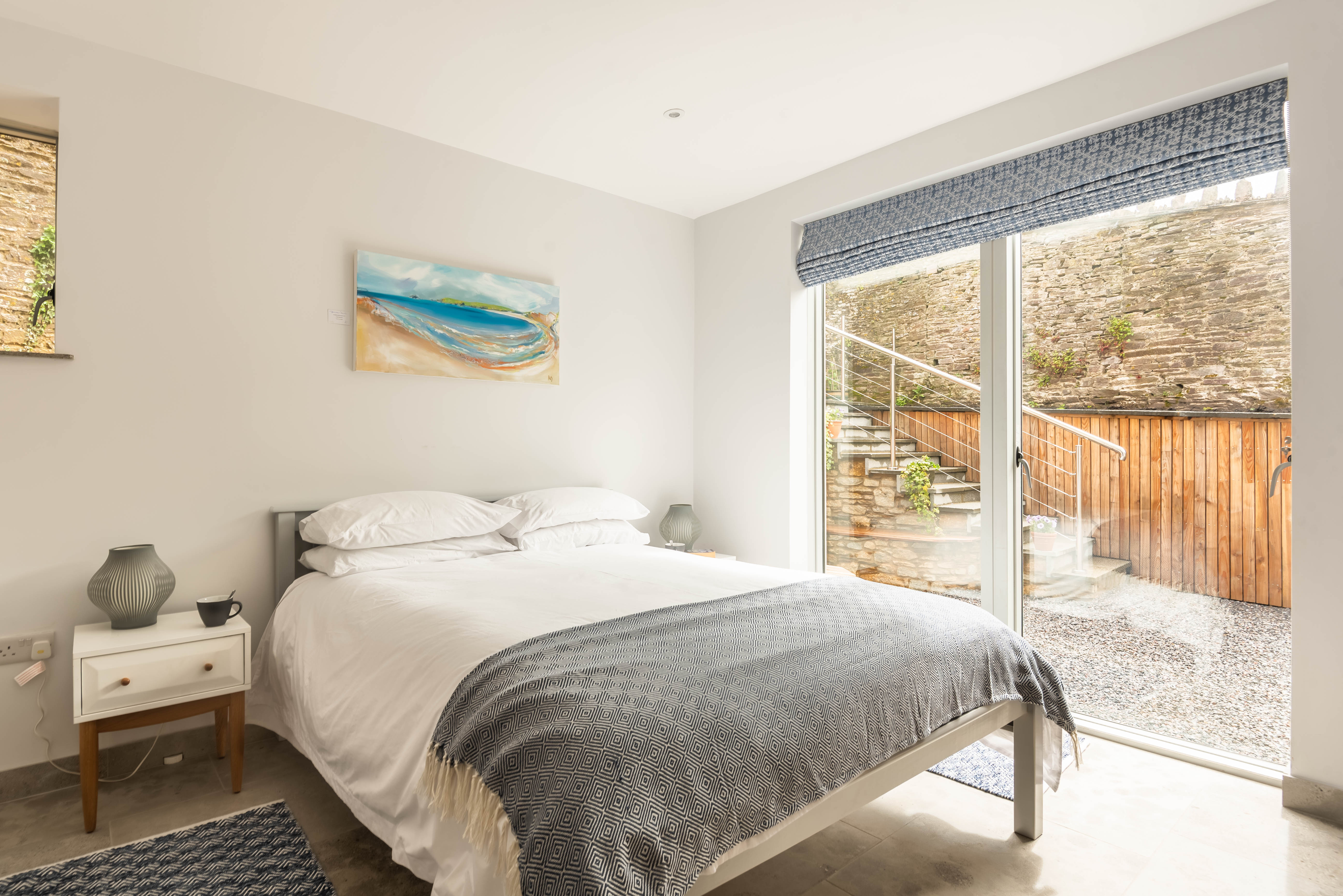 Light and airy bedroom