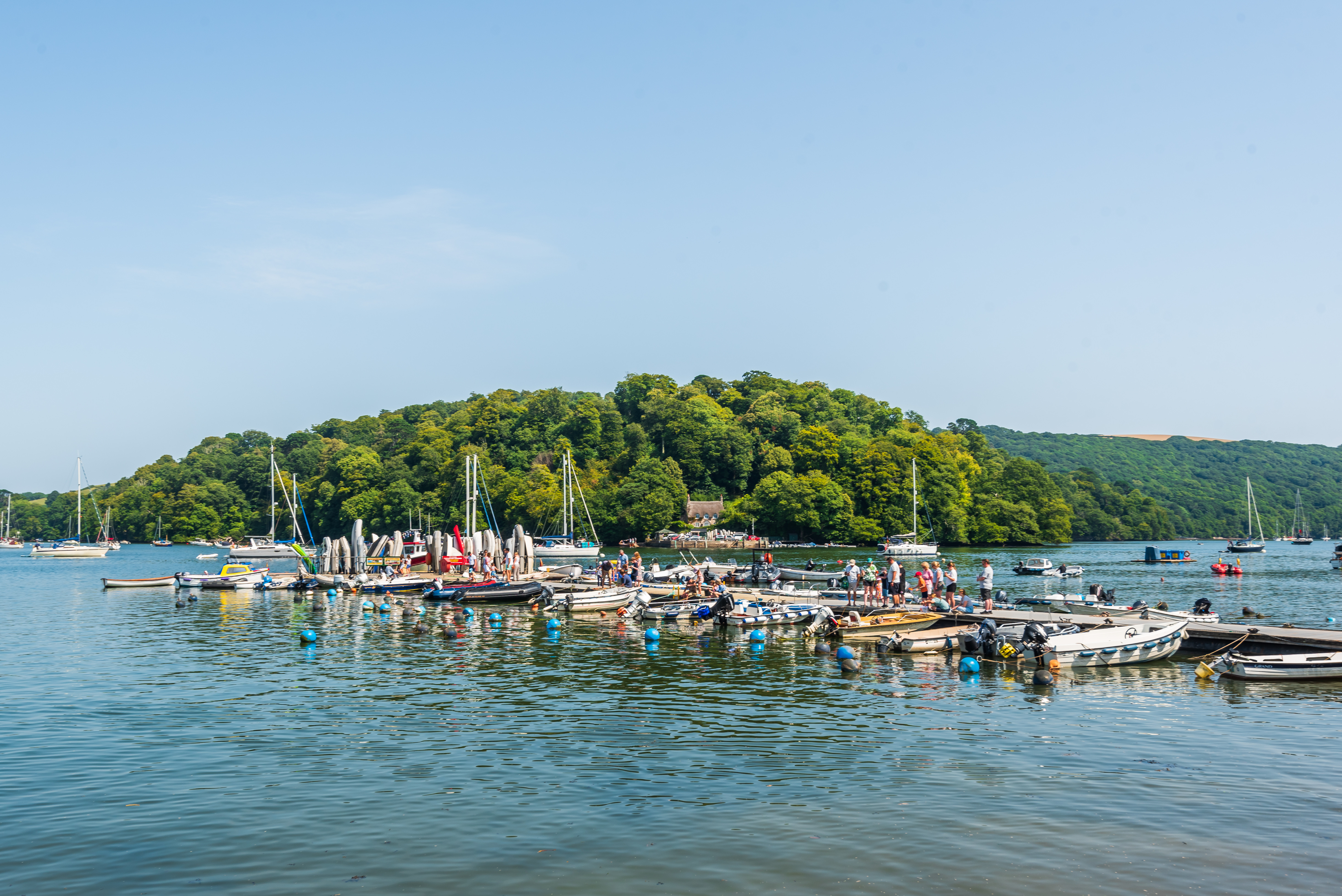 Dittisham pontoon and moorings