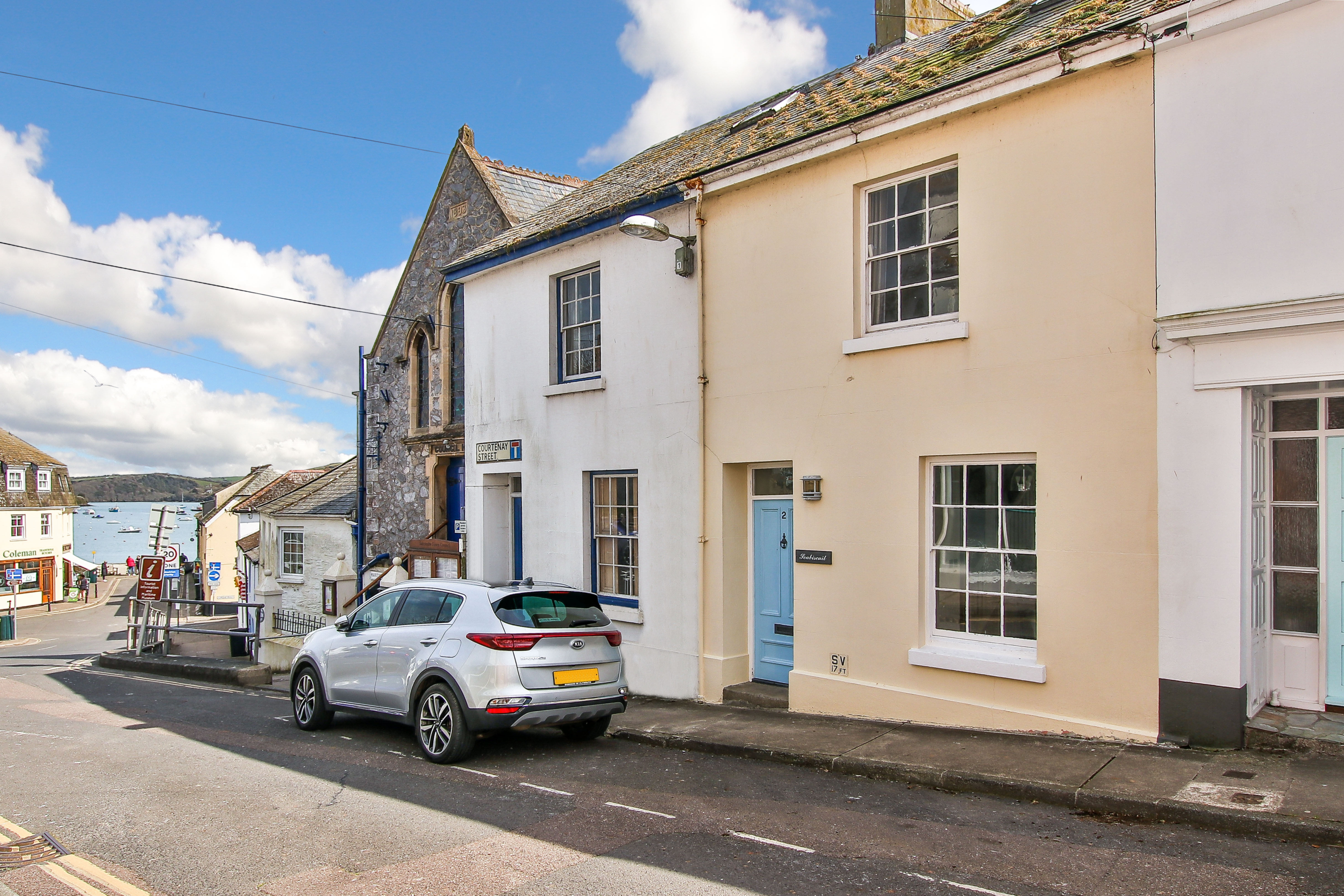 The Mariners Cottage from the front. 