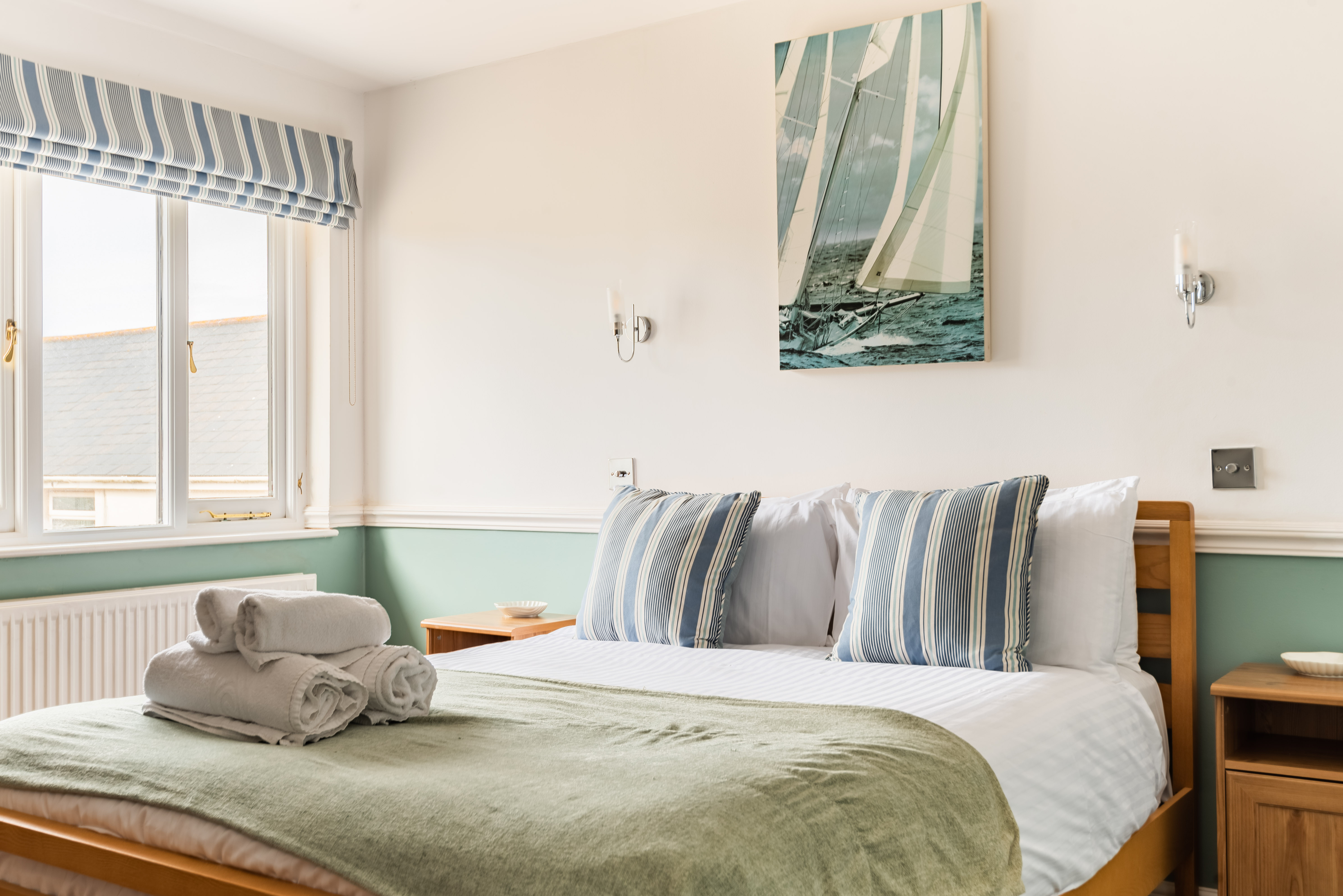 The master bedroom.