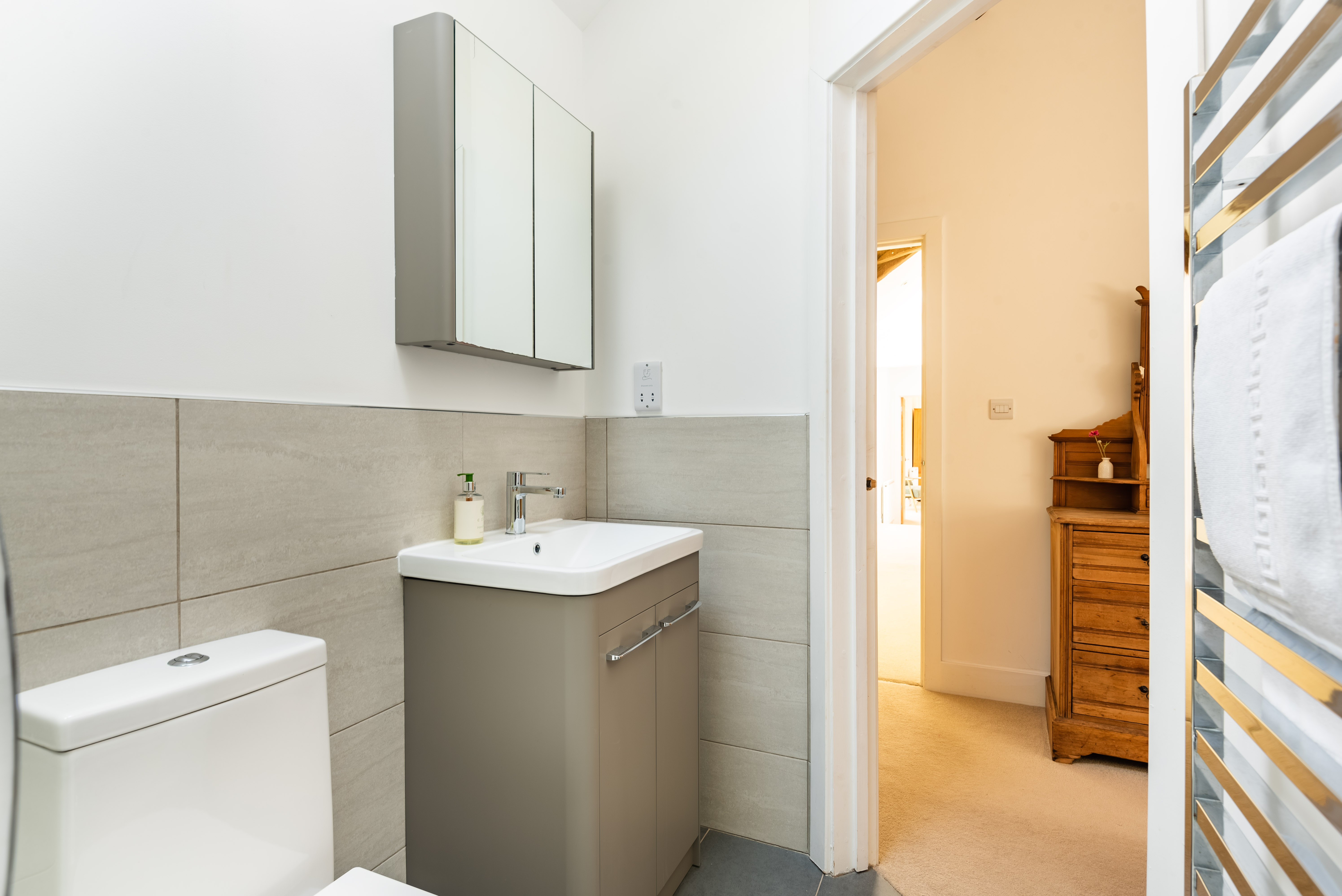 En suite shower room 