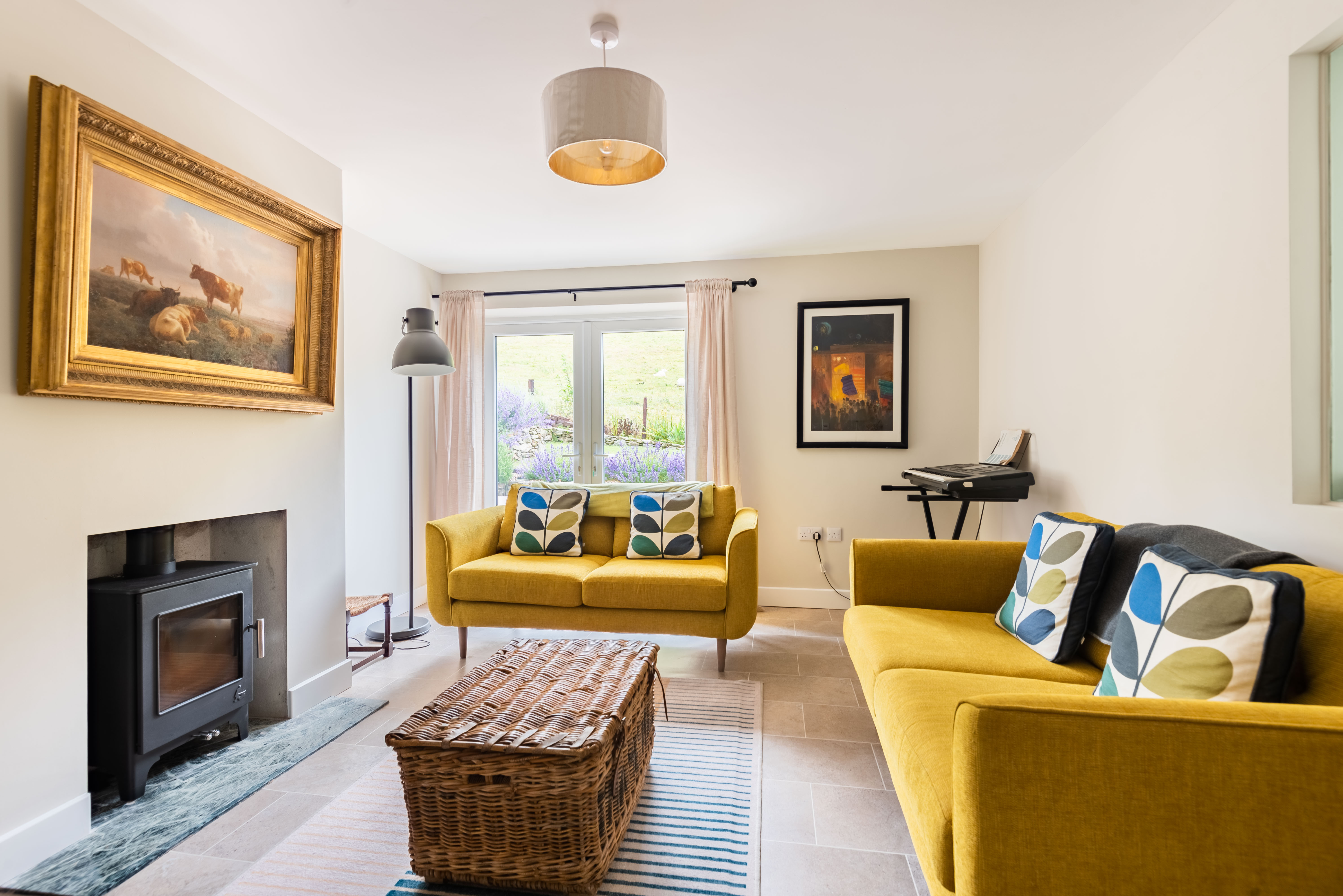 The snug for cosy evenings in