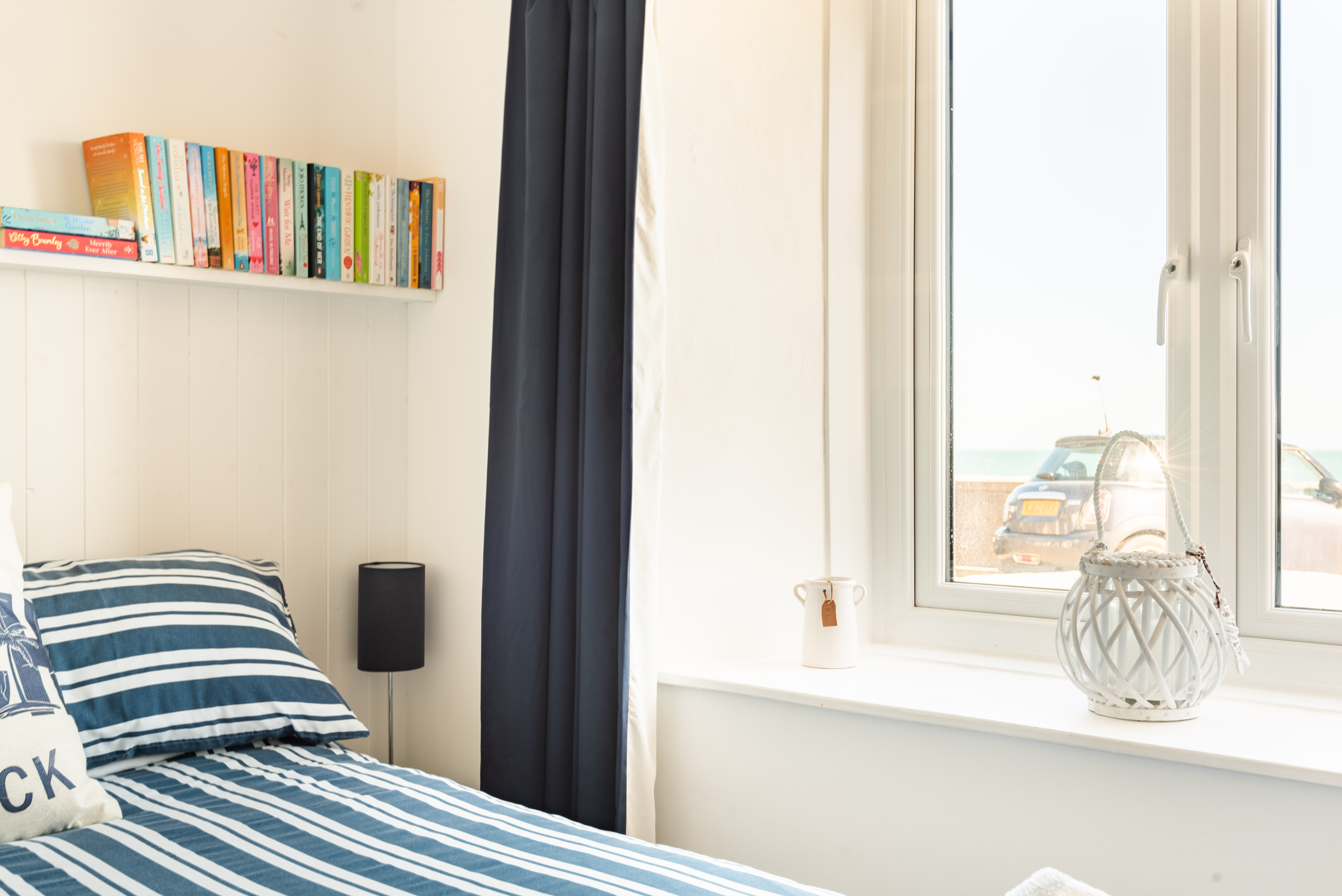 Bedroom 1 with views to the front