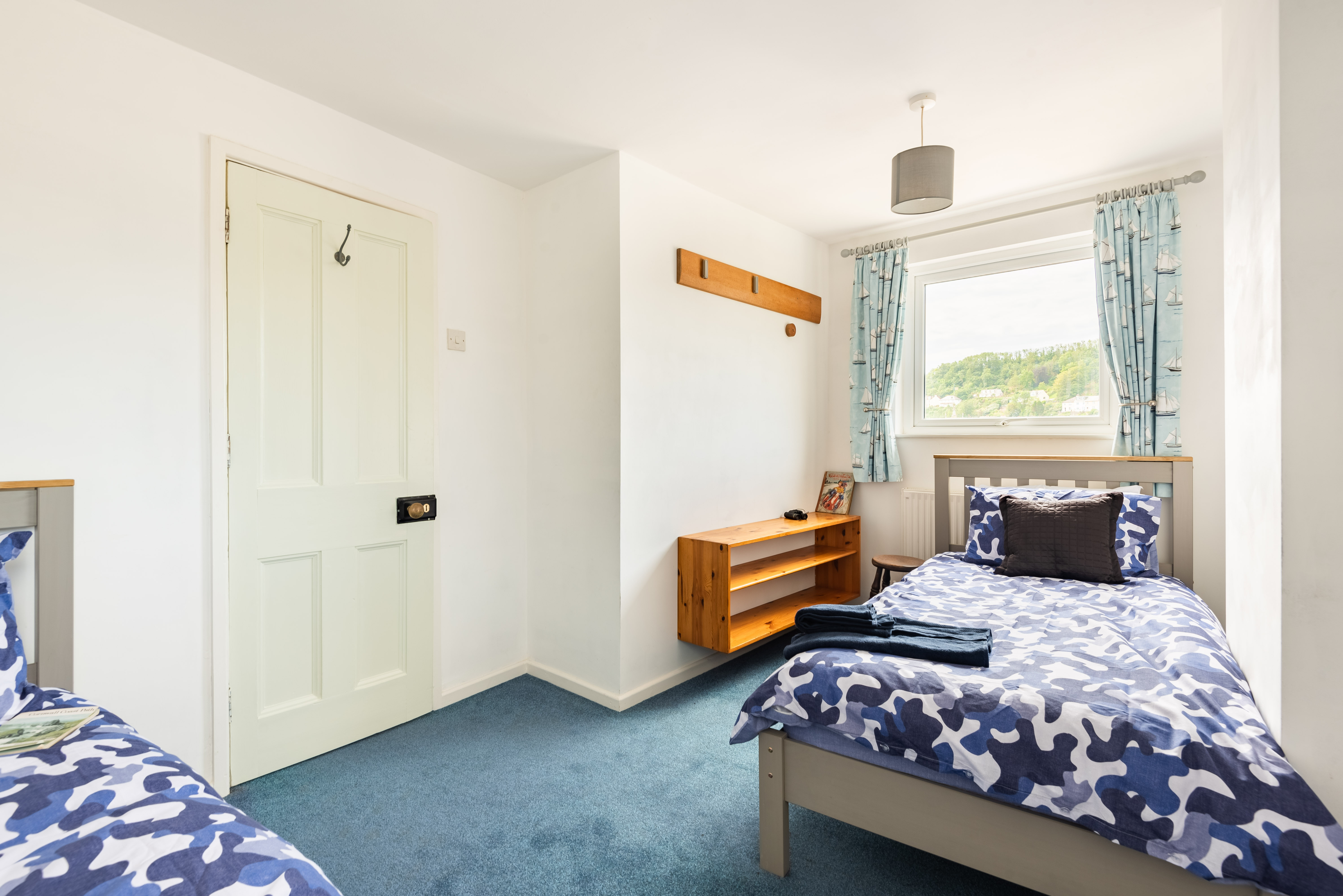Second floor twin bedroom