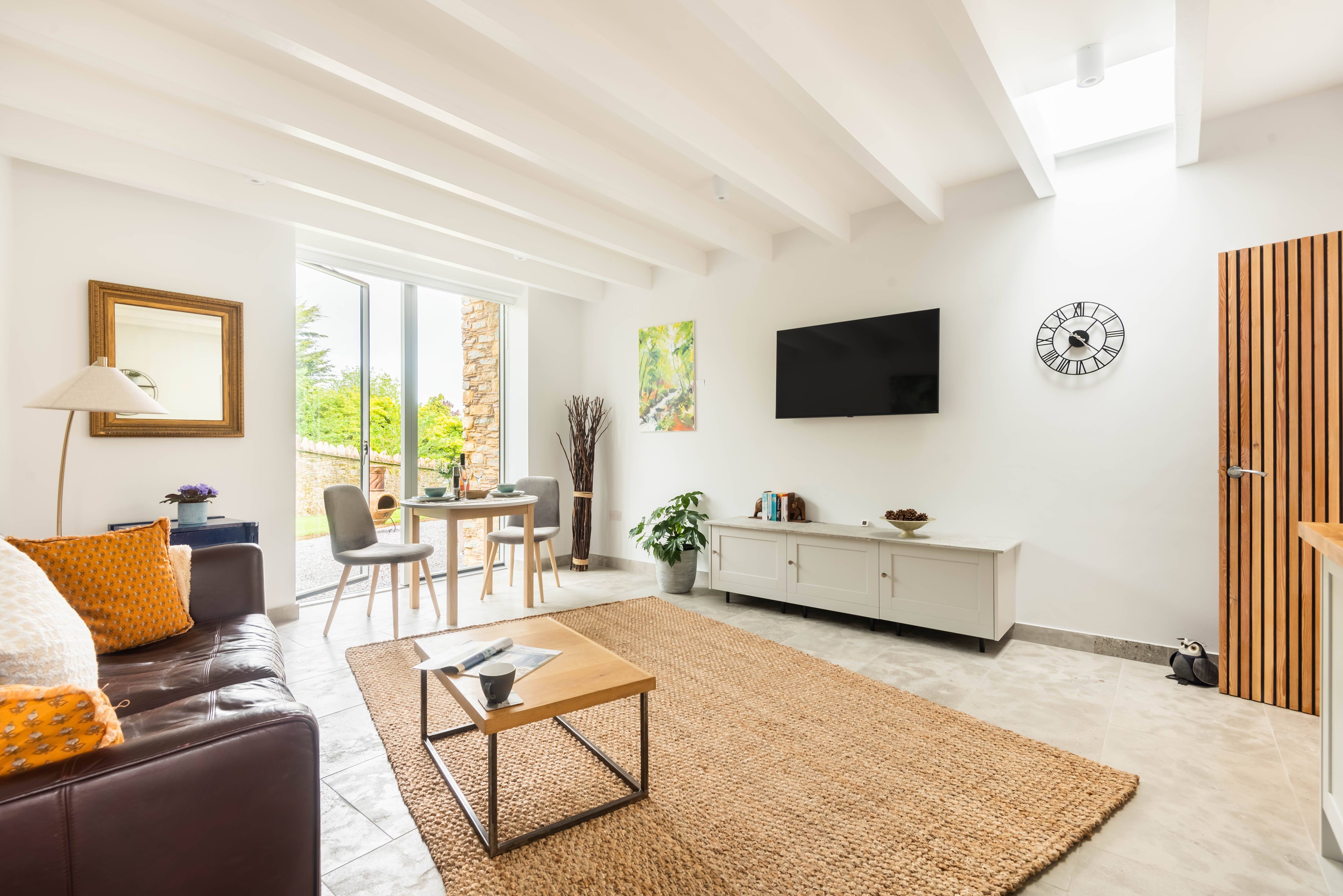 Living space with all you need to relax