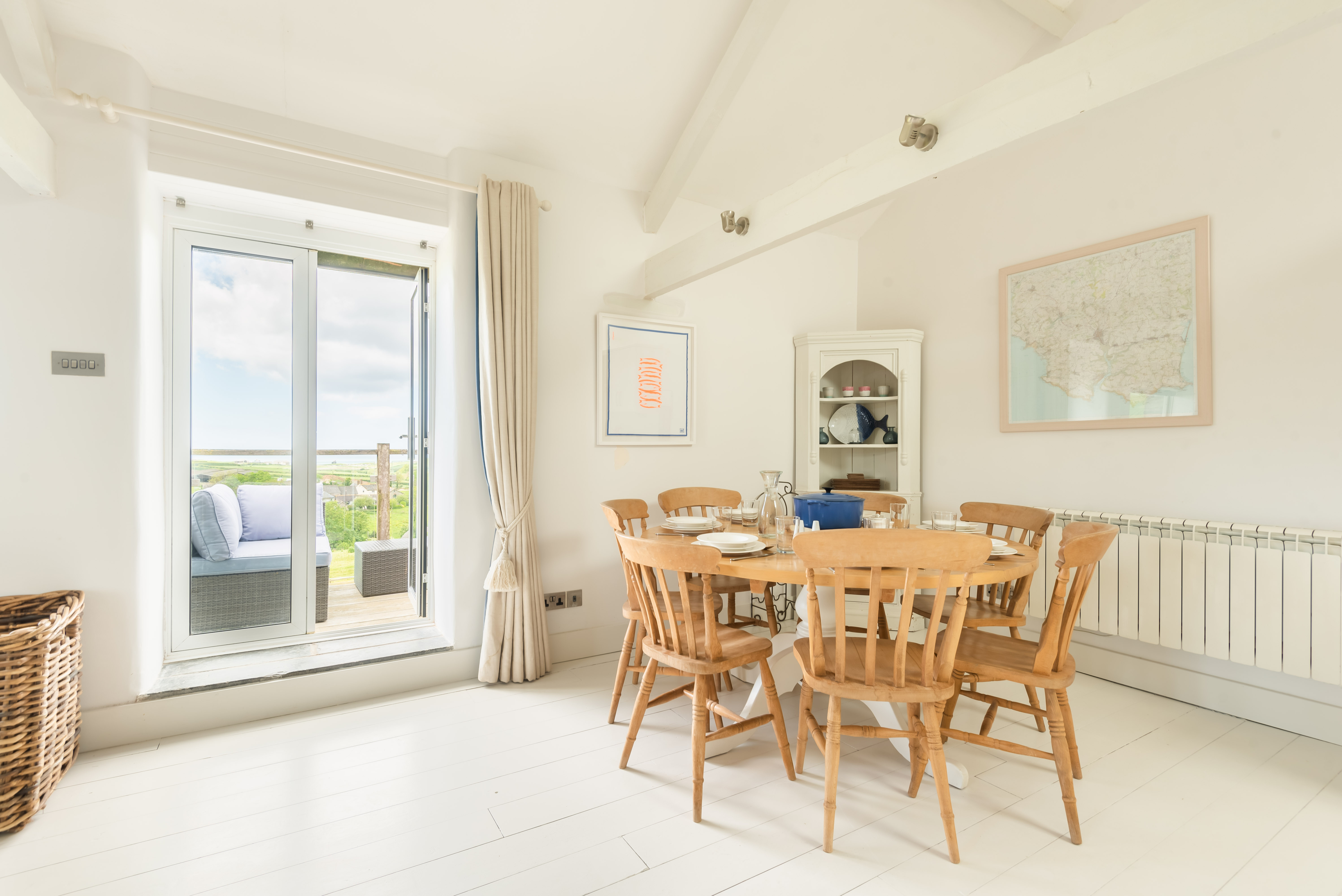 Balcony views from the dining area